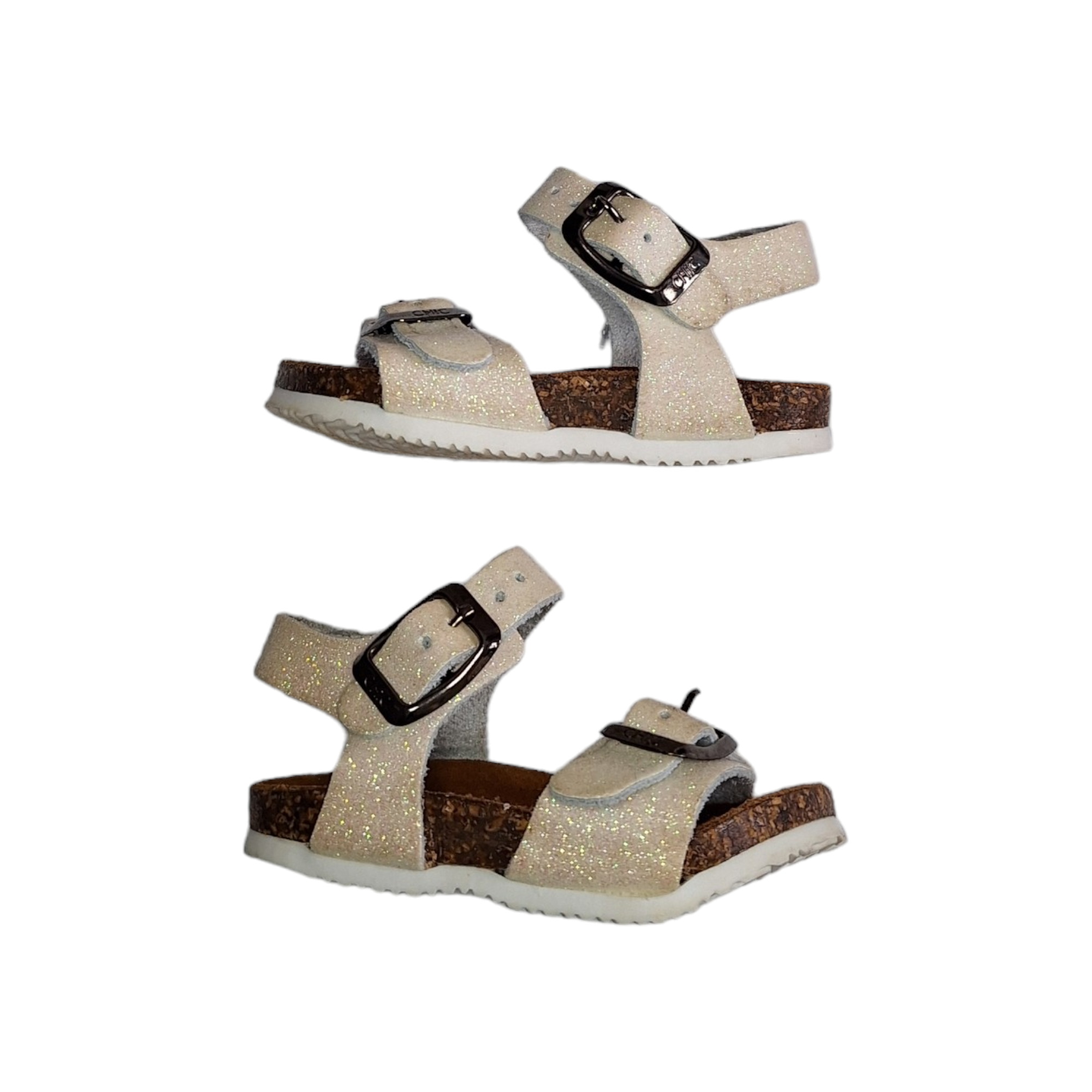 Sandalen met glitters en gespen - 19
