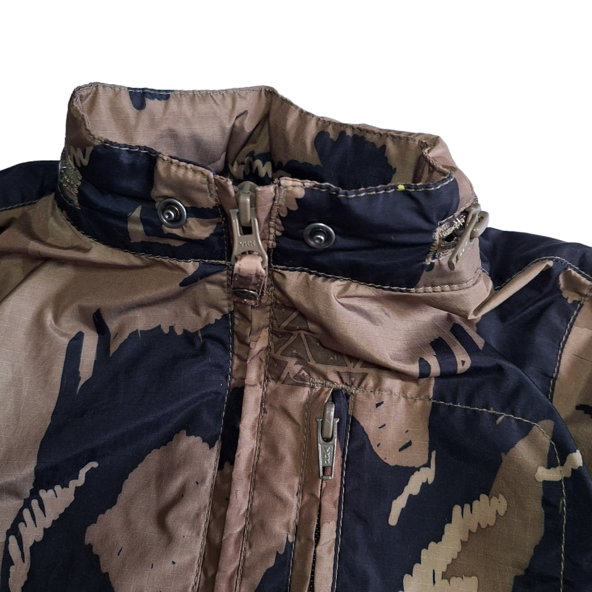 Windjack met capuchon camouflage -2Y