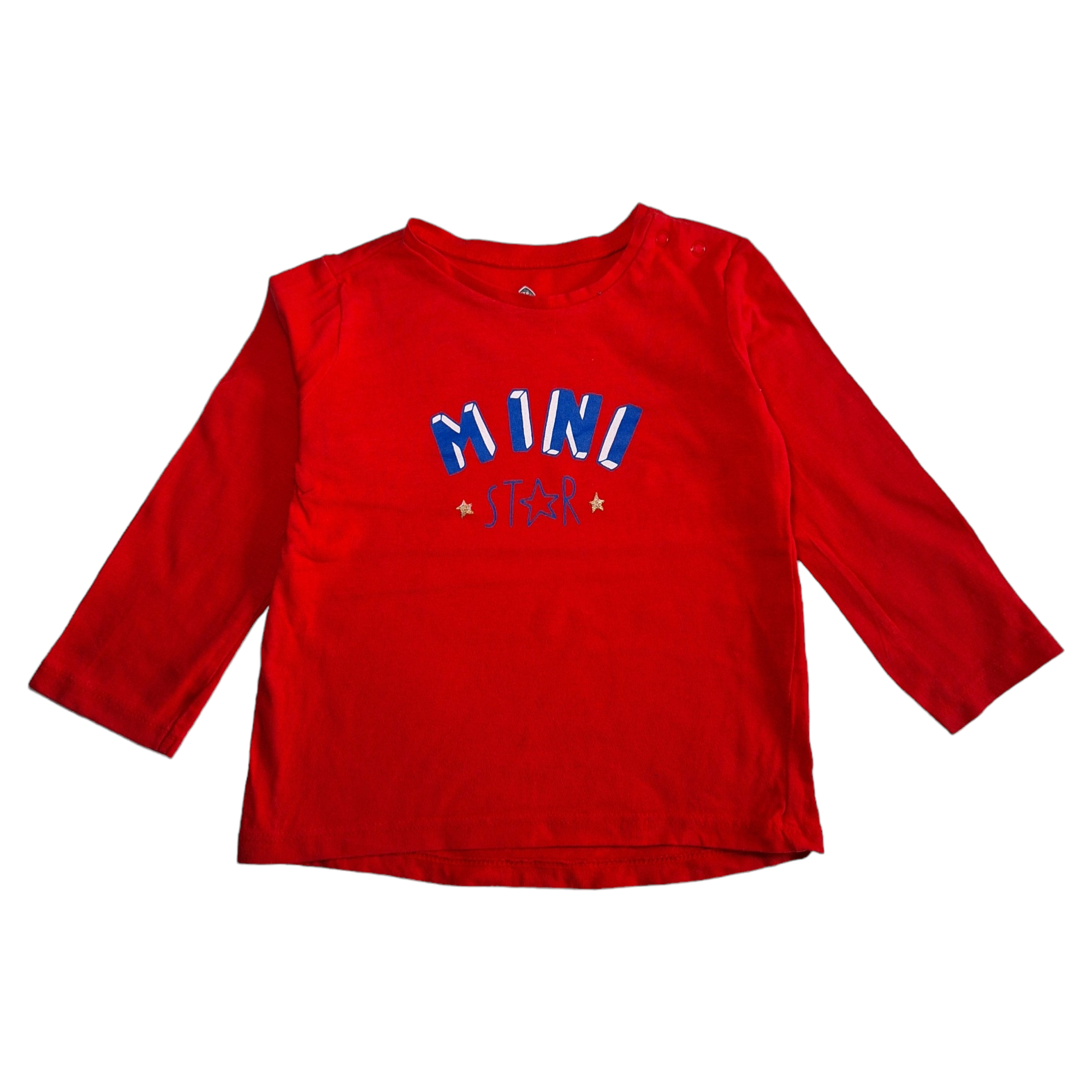 Shirt met lange mouwen MINI STAR - 18M