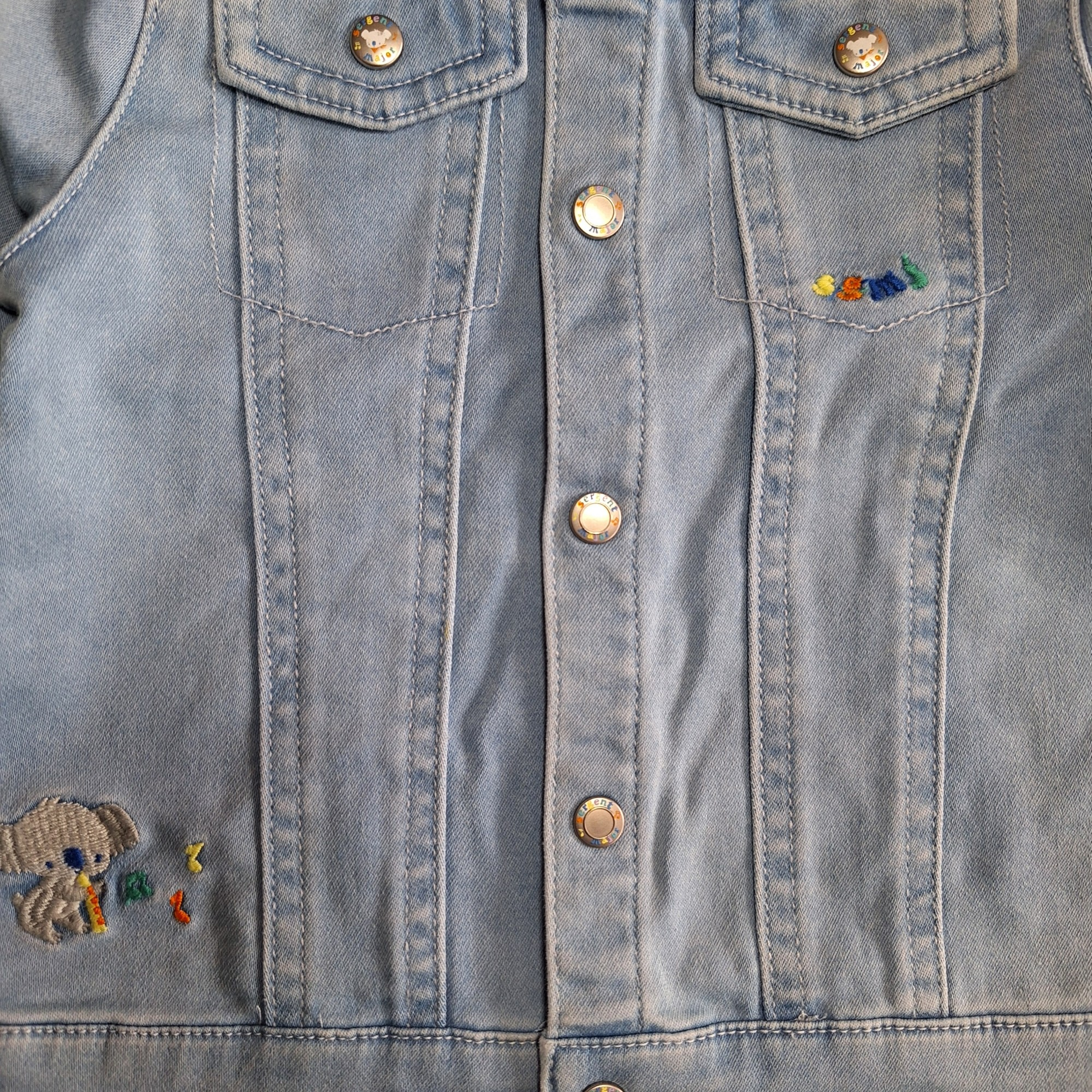 Denim jacket with pockets Koala - 12M