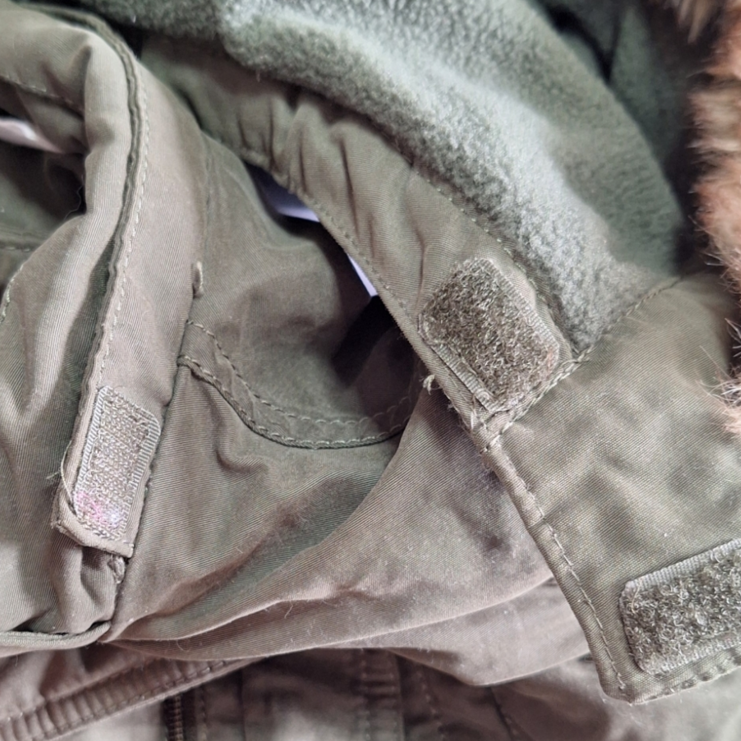 Parka jacket with hood - 74CM