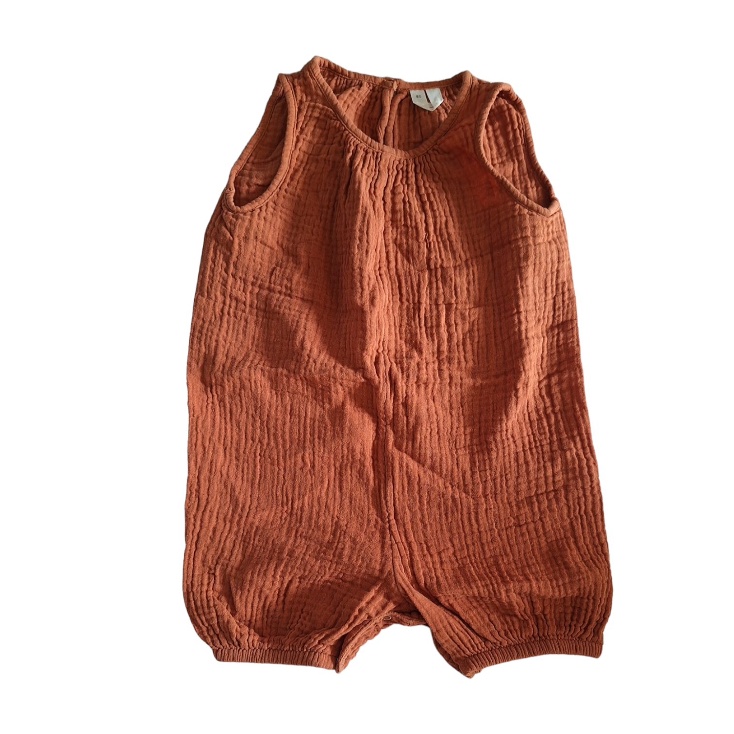 Gekreukt overall onesie - 80CM