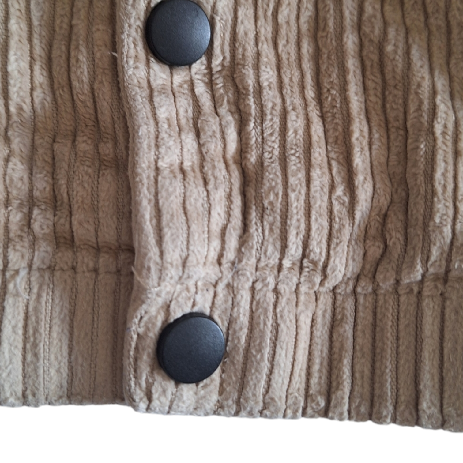 Velvet jacket with sherpa - 68CM