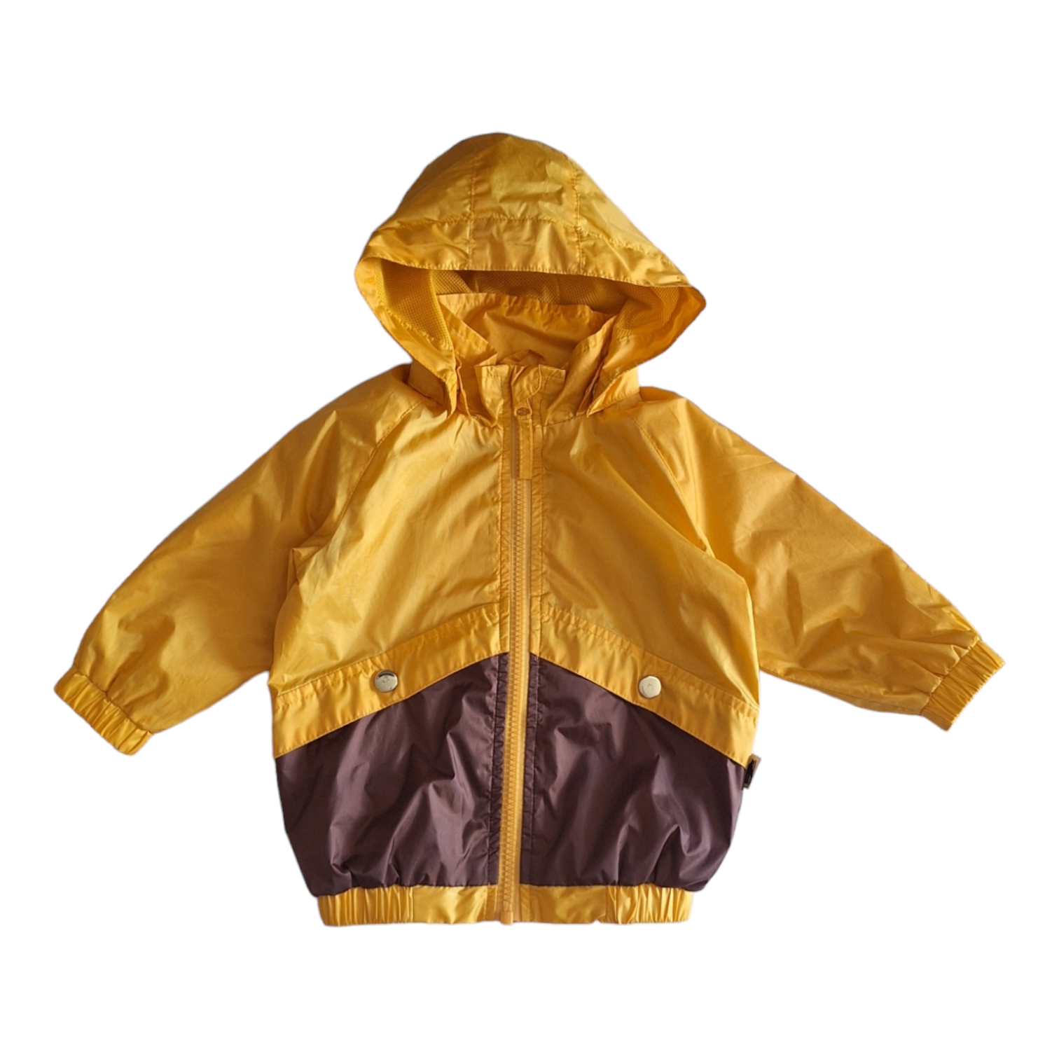 Windjack geelbruin - 68/74CM