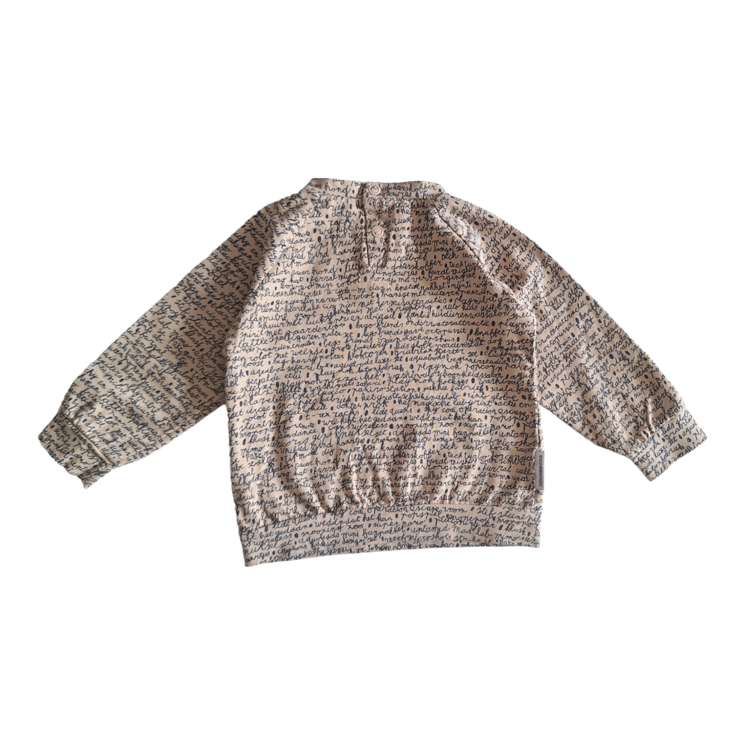 Set shirt en broek schrijven - 0/6M