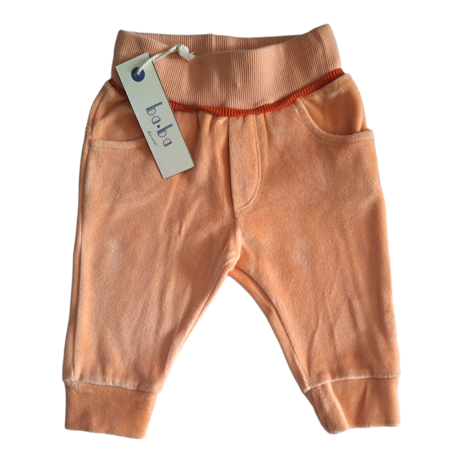 Organic velvet sweat pants - 68CM