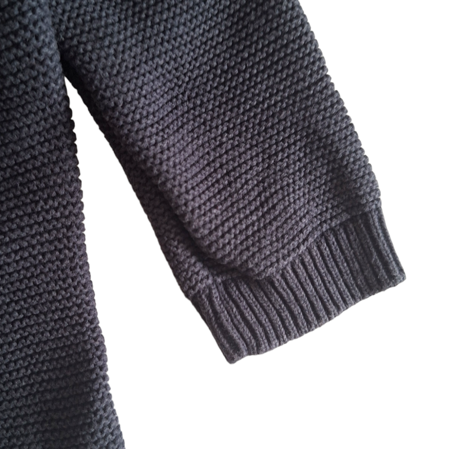 Geknoopt gebreid vest - 68CM