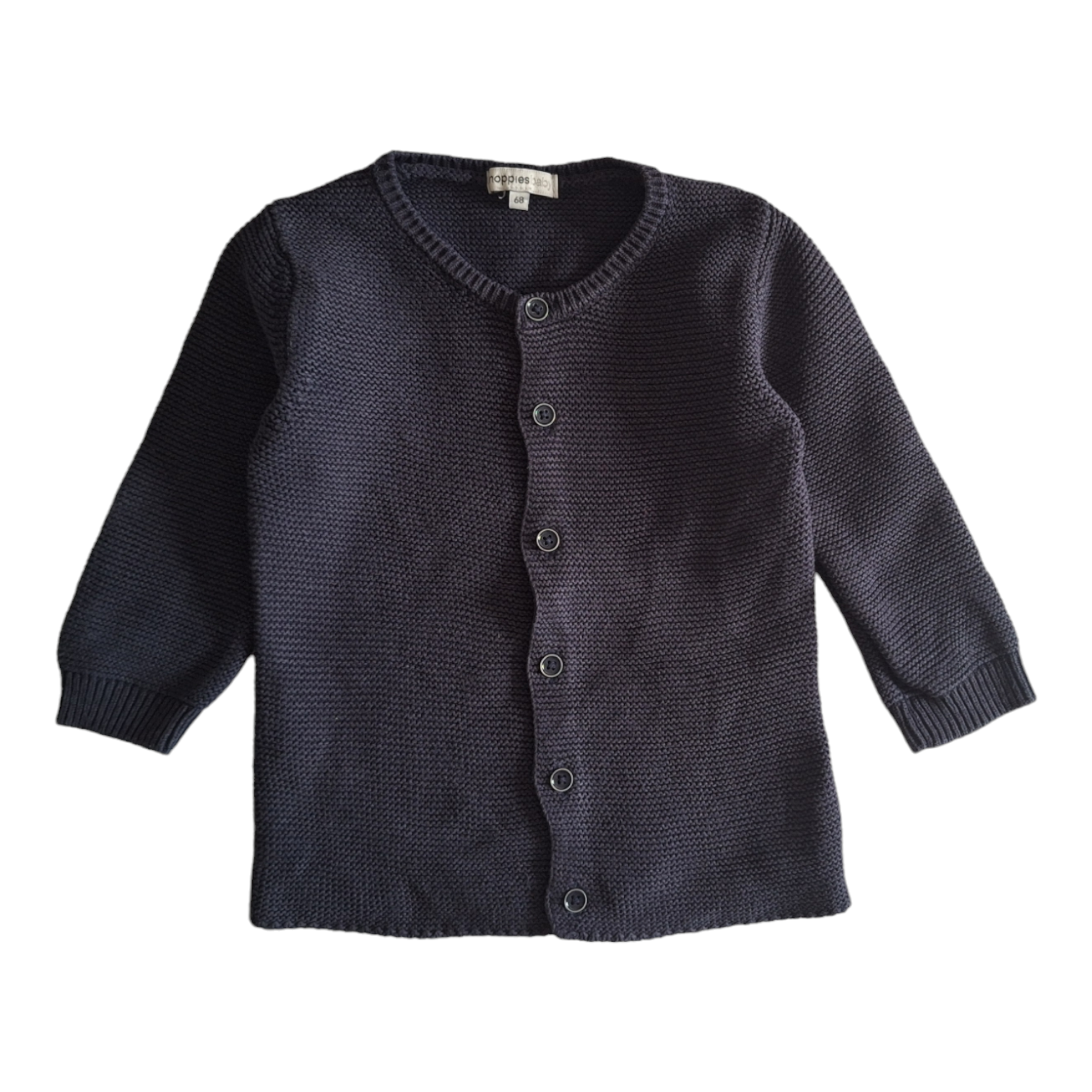 Geknoopt gebreid vest - 68CM