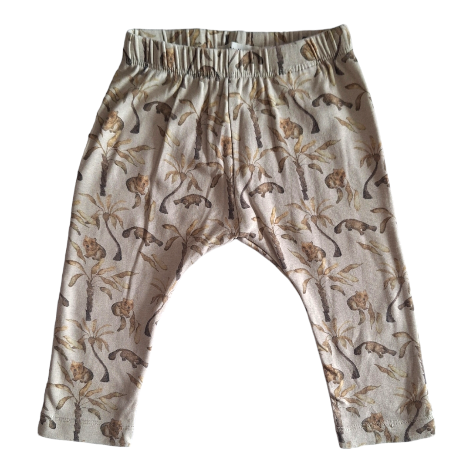 Bever en bladeren legging - 68CM