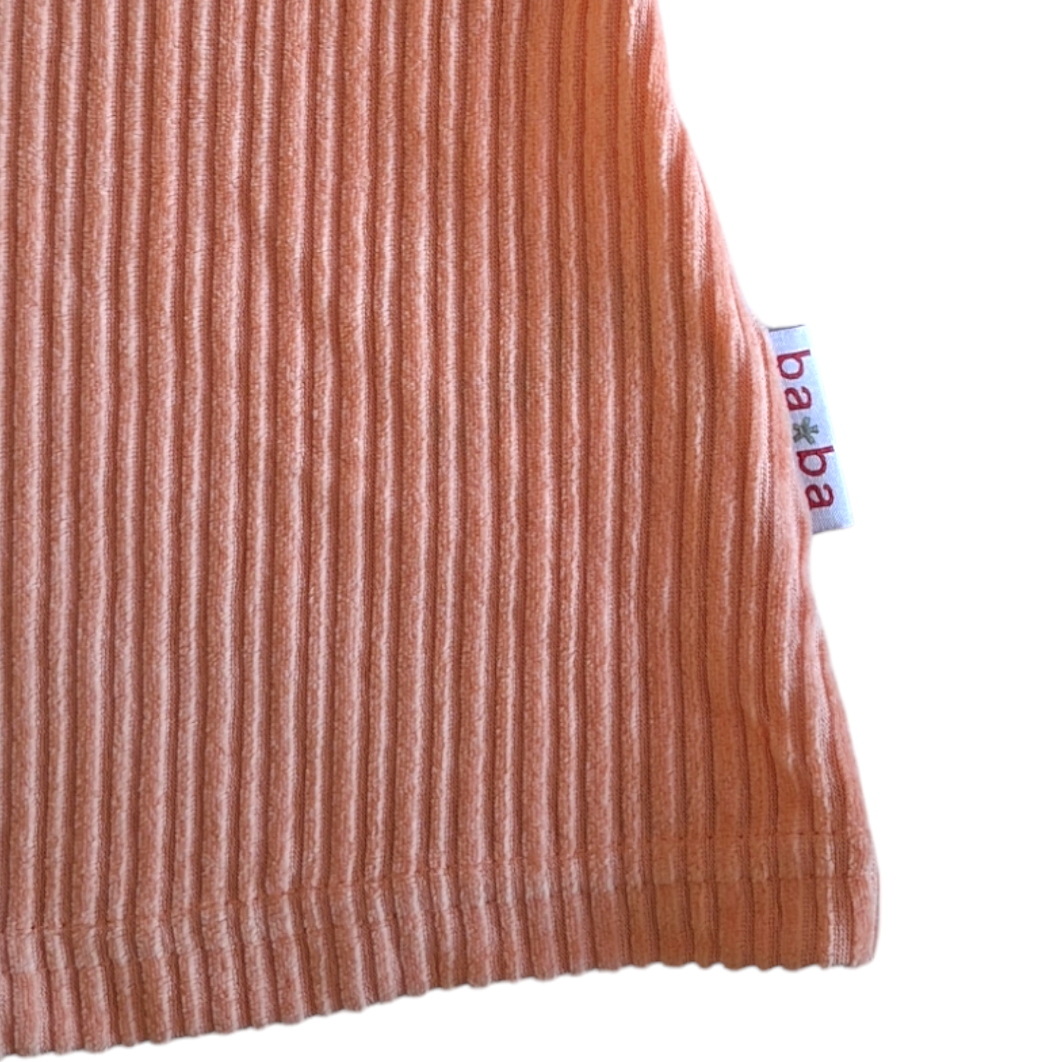 Organische fluwelen geribbelde overalljurk - 116CM