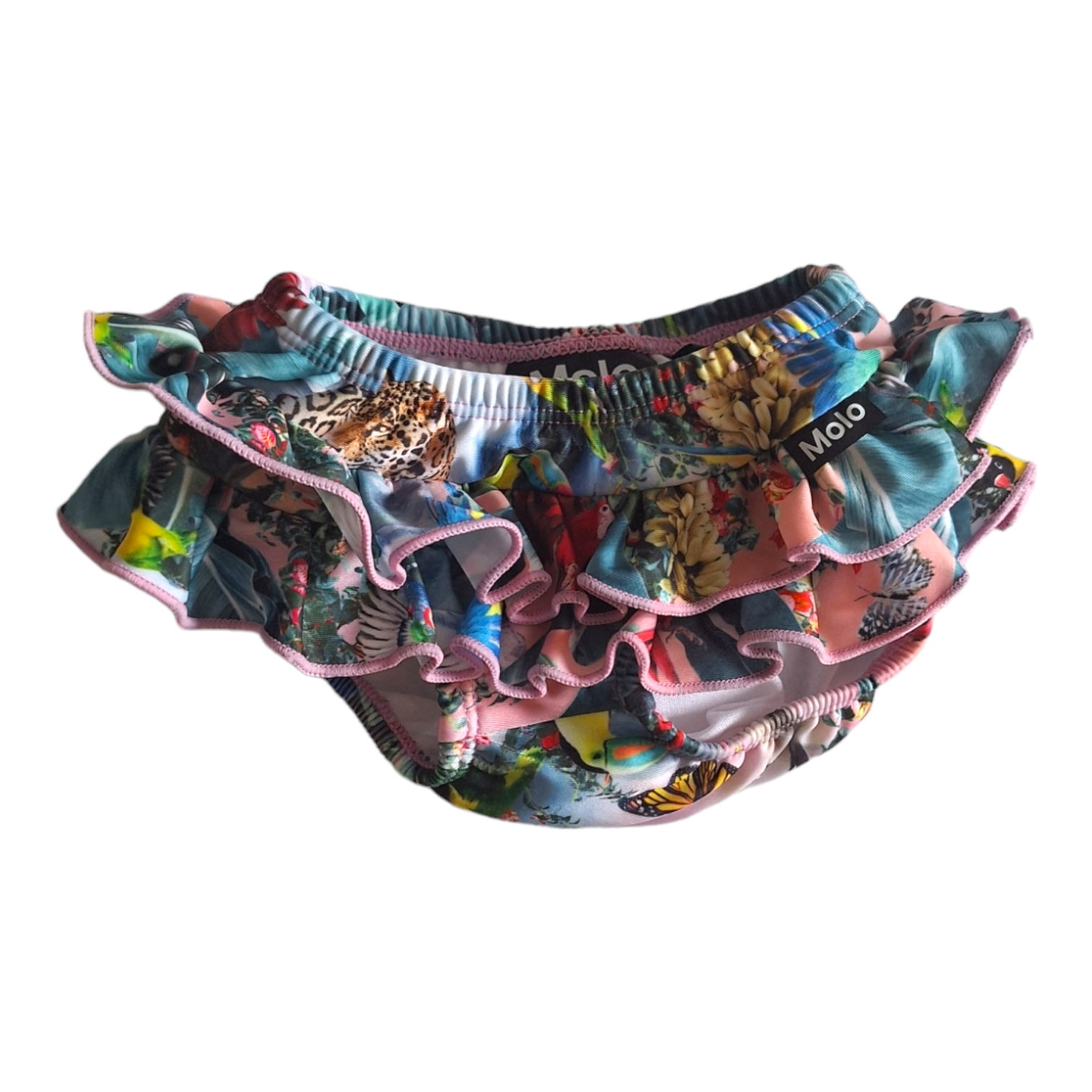 Zwembroekje met ruches - 56/62CM