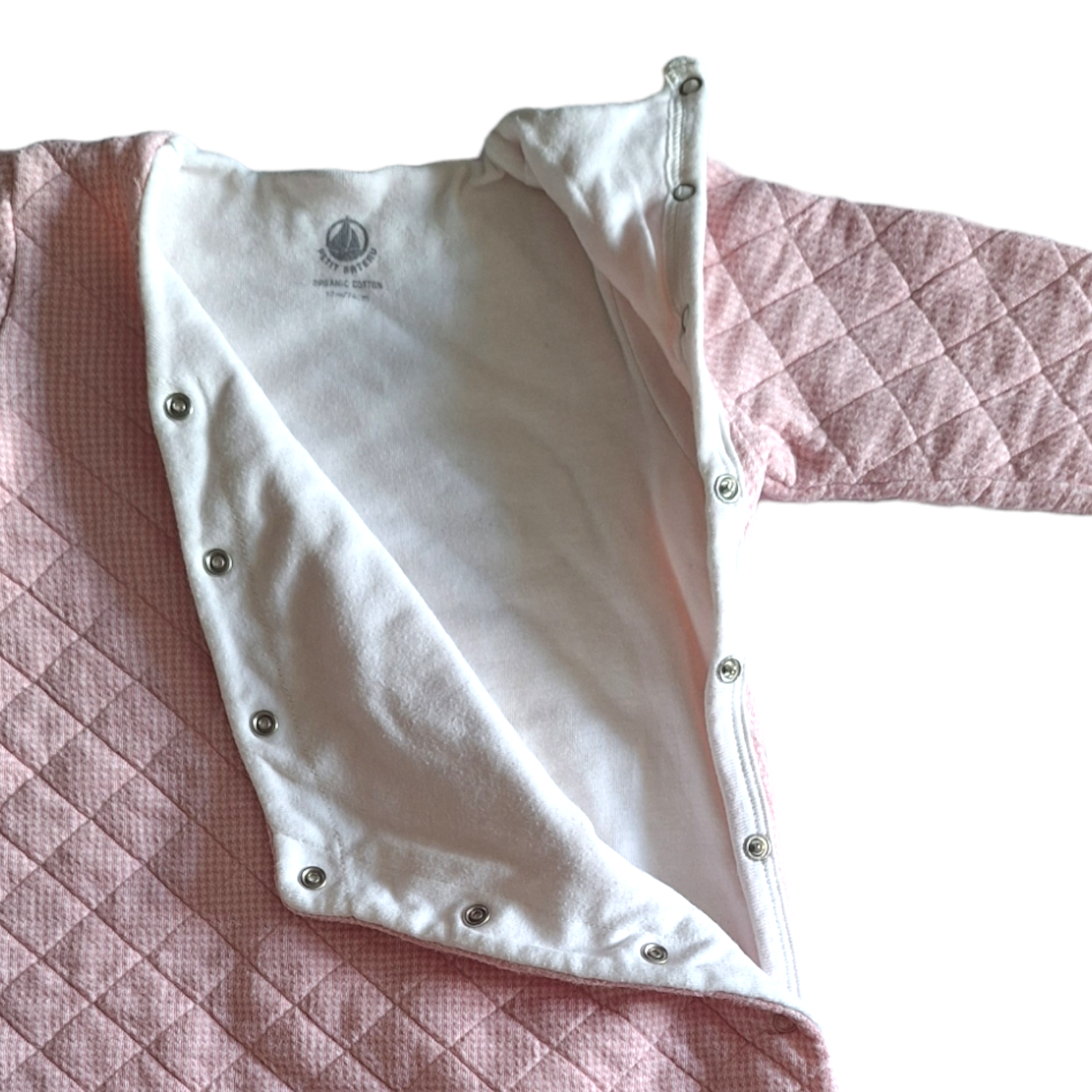 Check onesie bovenkleding - 12M
