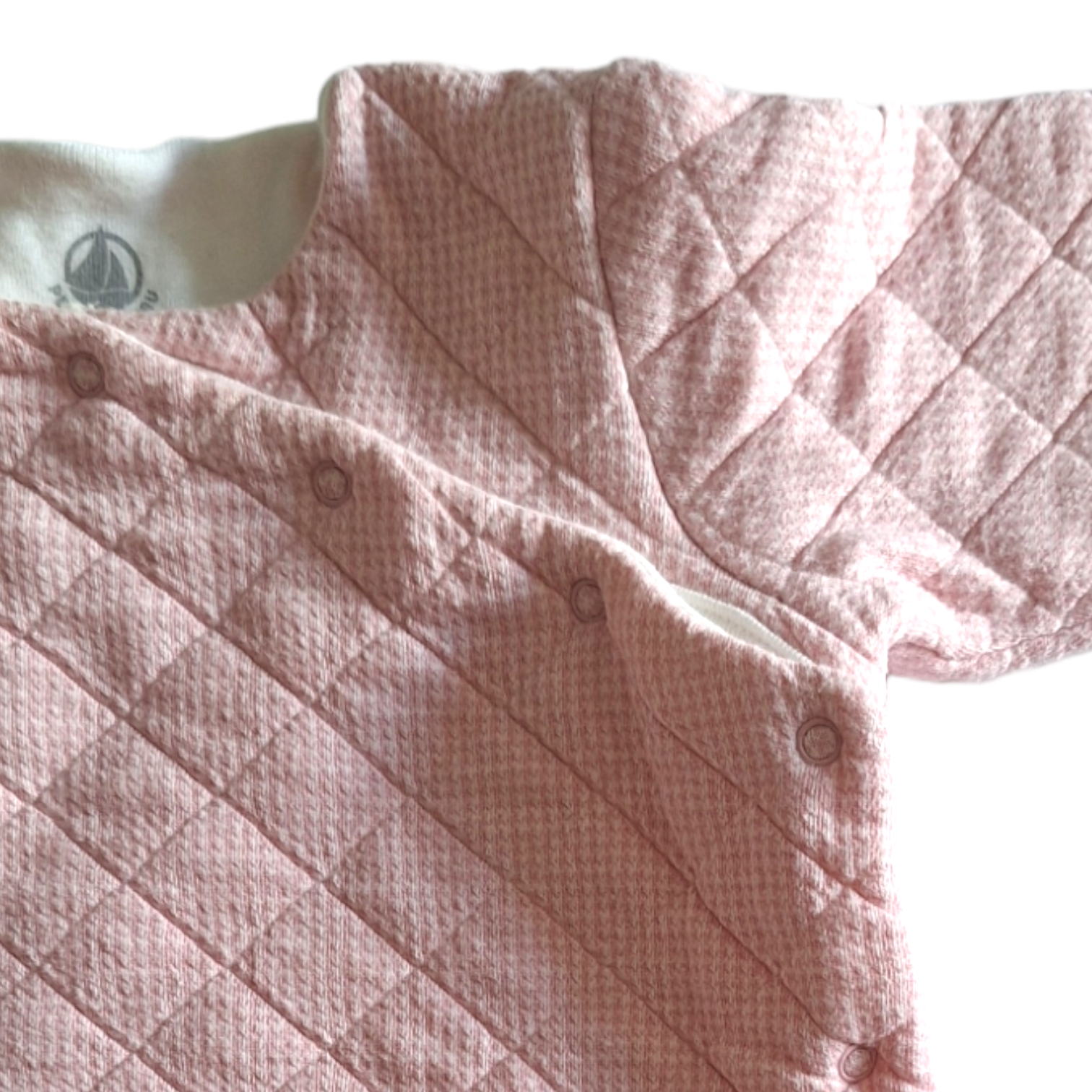 Check onesie bovenkleding - 12M