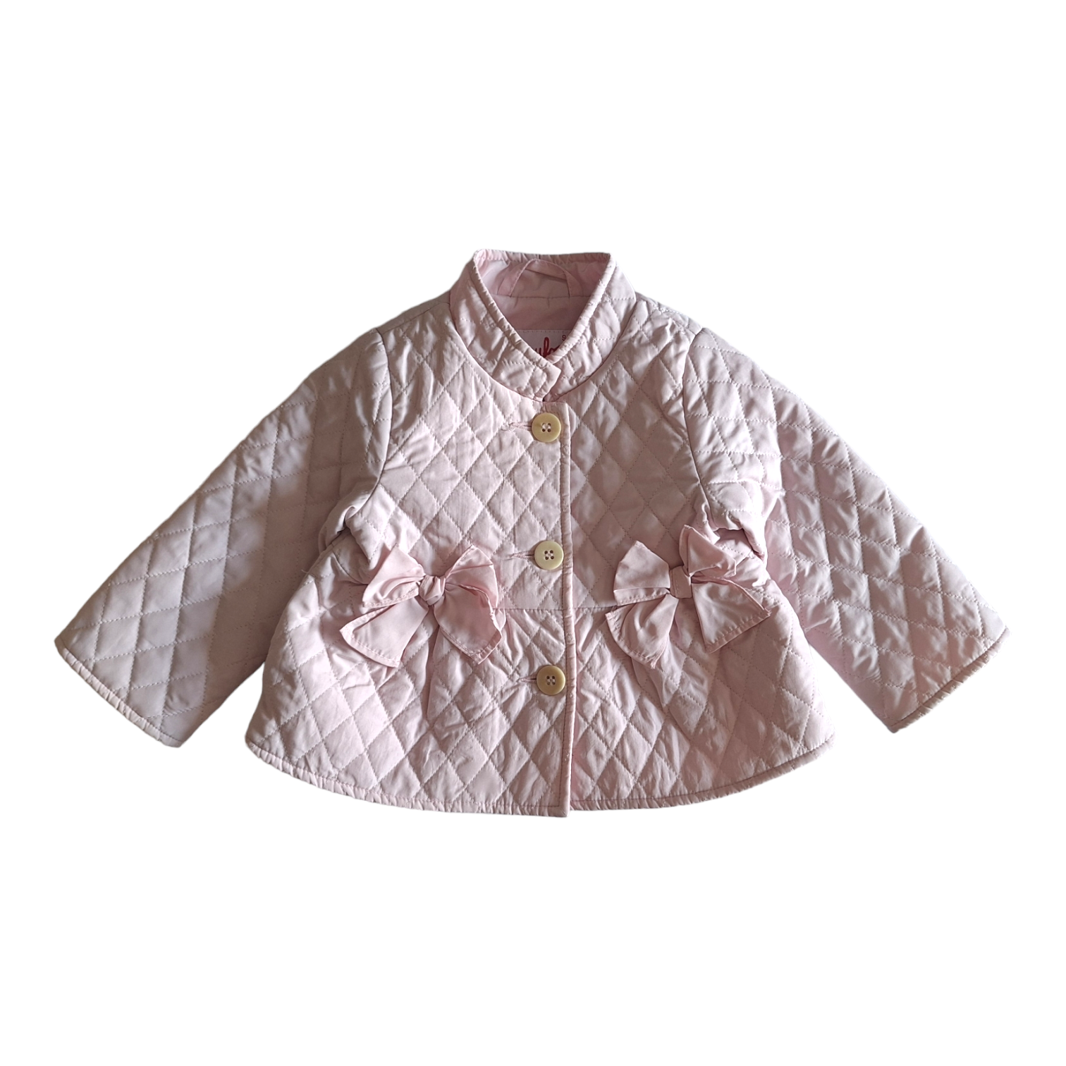 Quilted jacket with bows - 9M