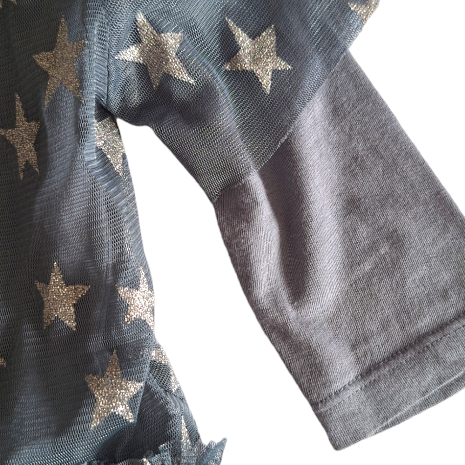 Sterrenjurk glitter tule met panty - 3M
