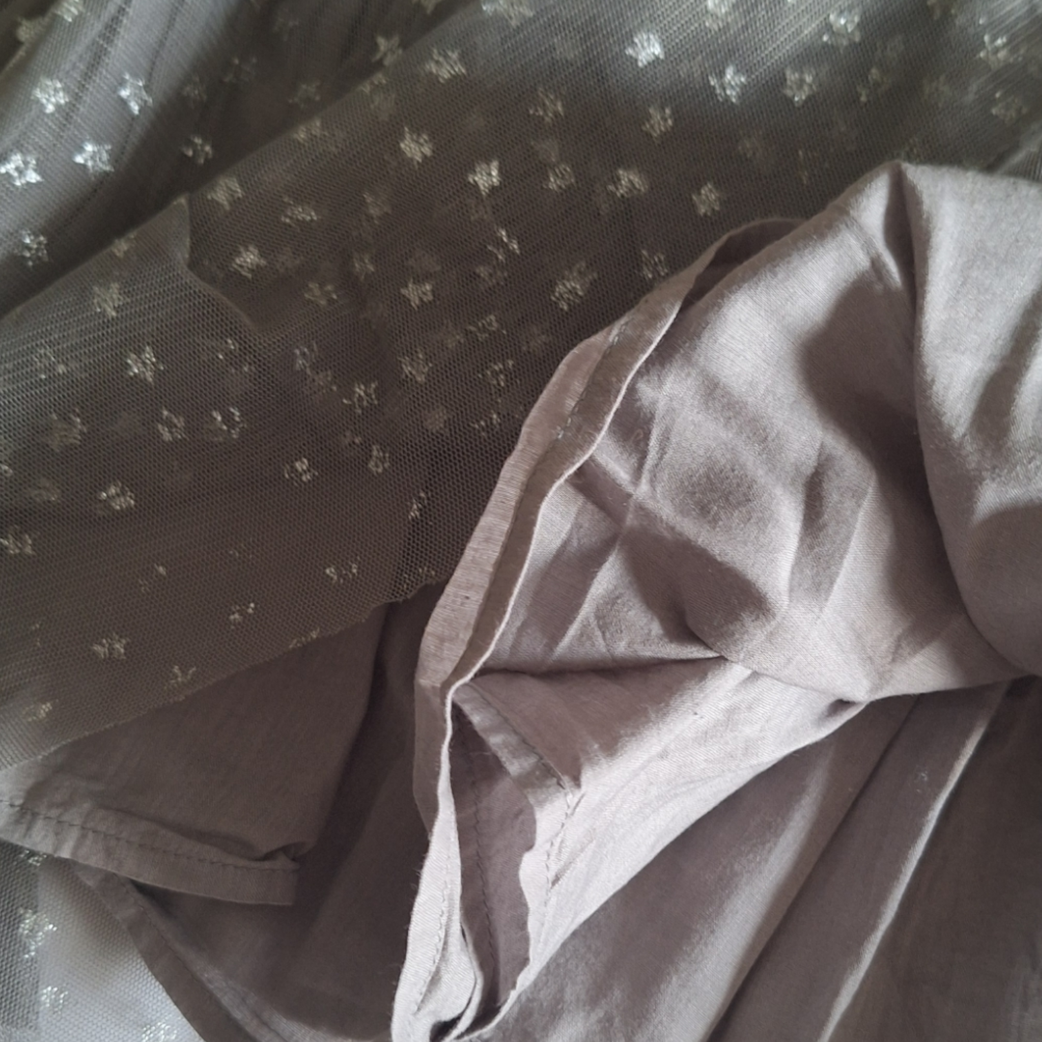 Glittersterren en tule jurk - 3Y