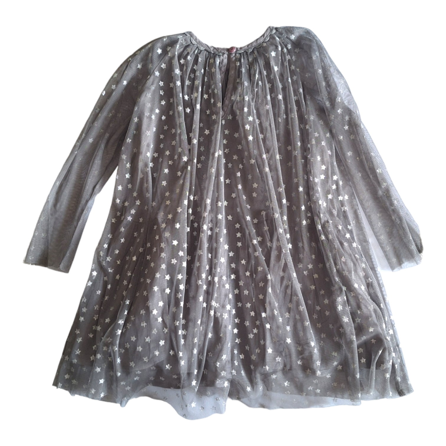 Glittersterren en tule jurk - 3Y
