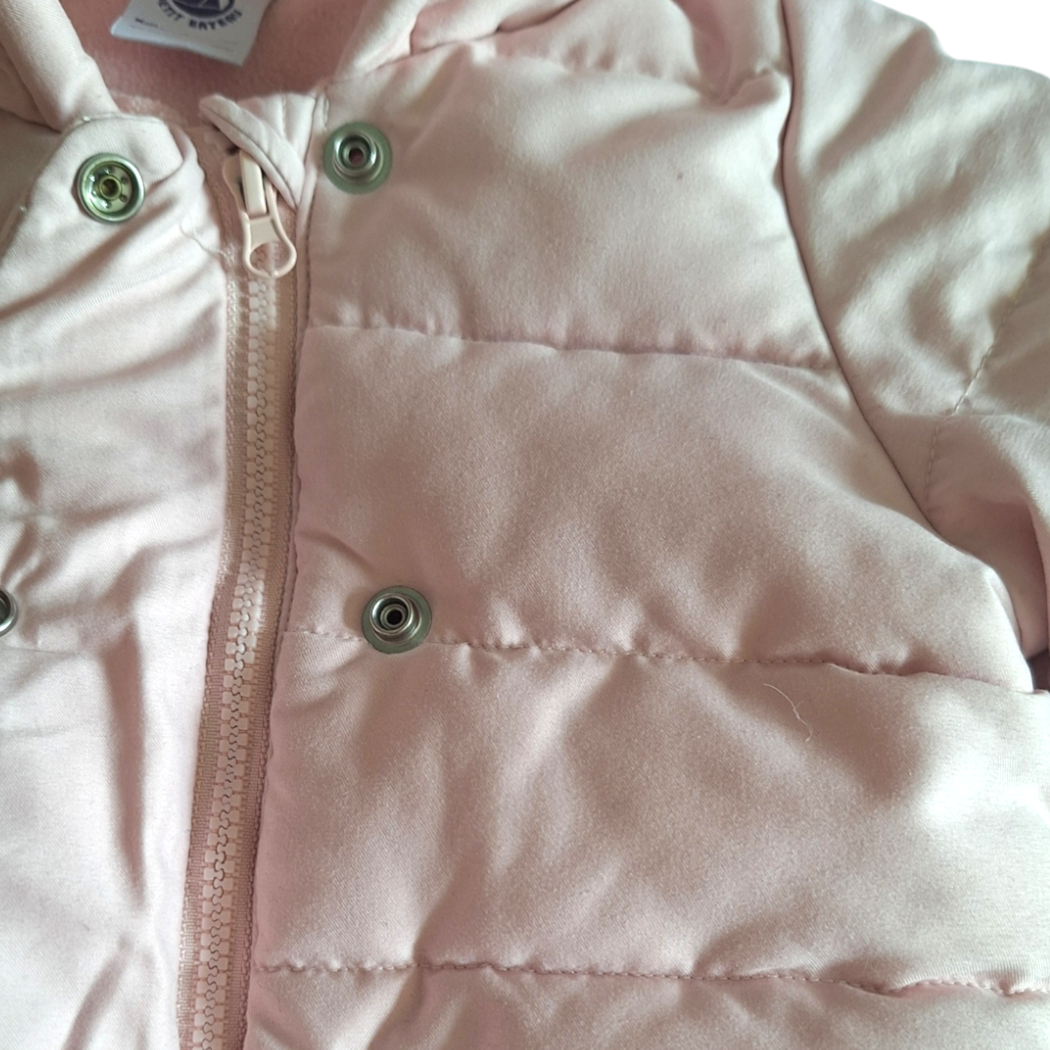 Puffer jacket with hood - 6M