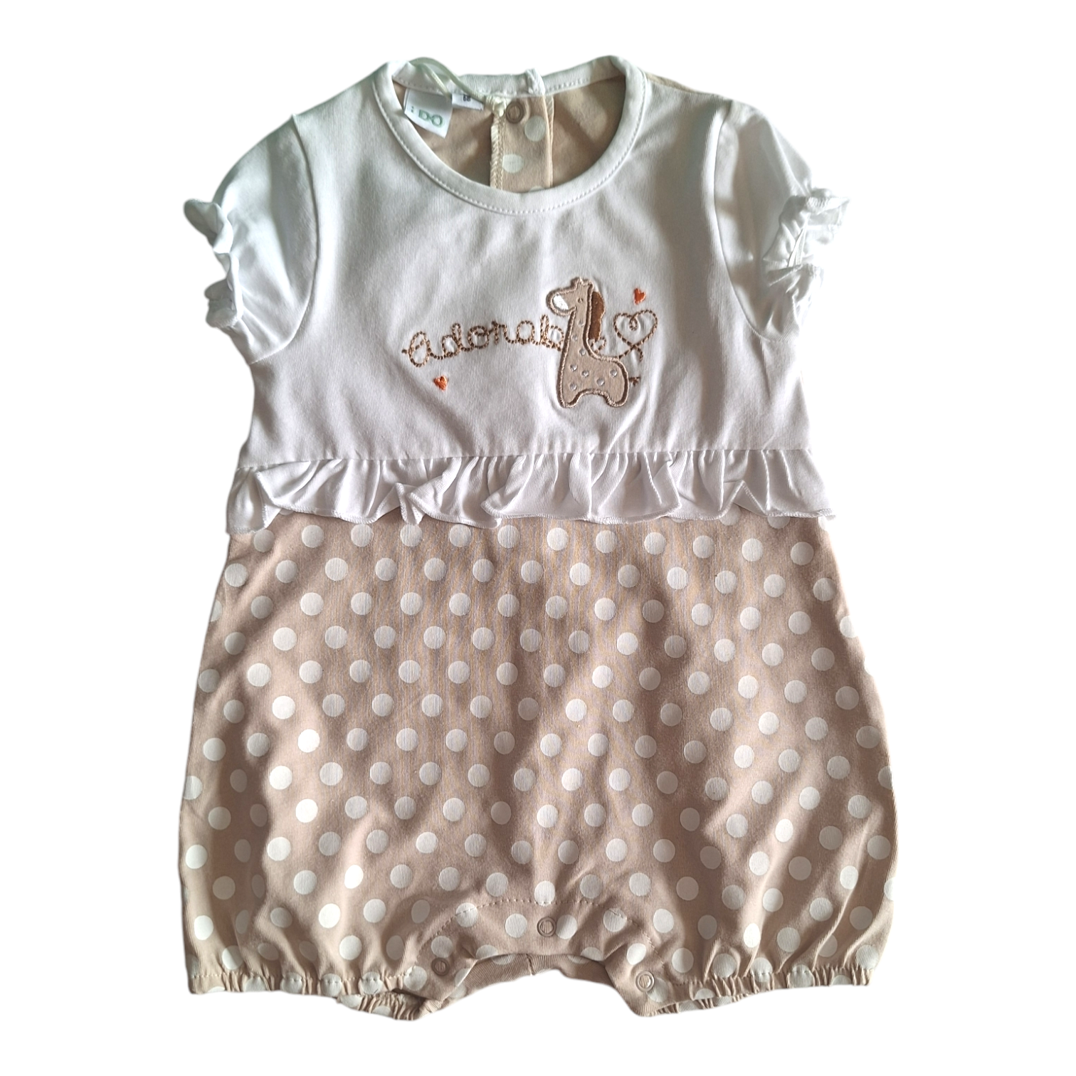 Rompers onesie Schattige giraffe - 68CM
