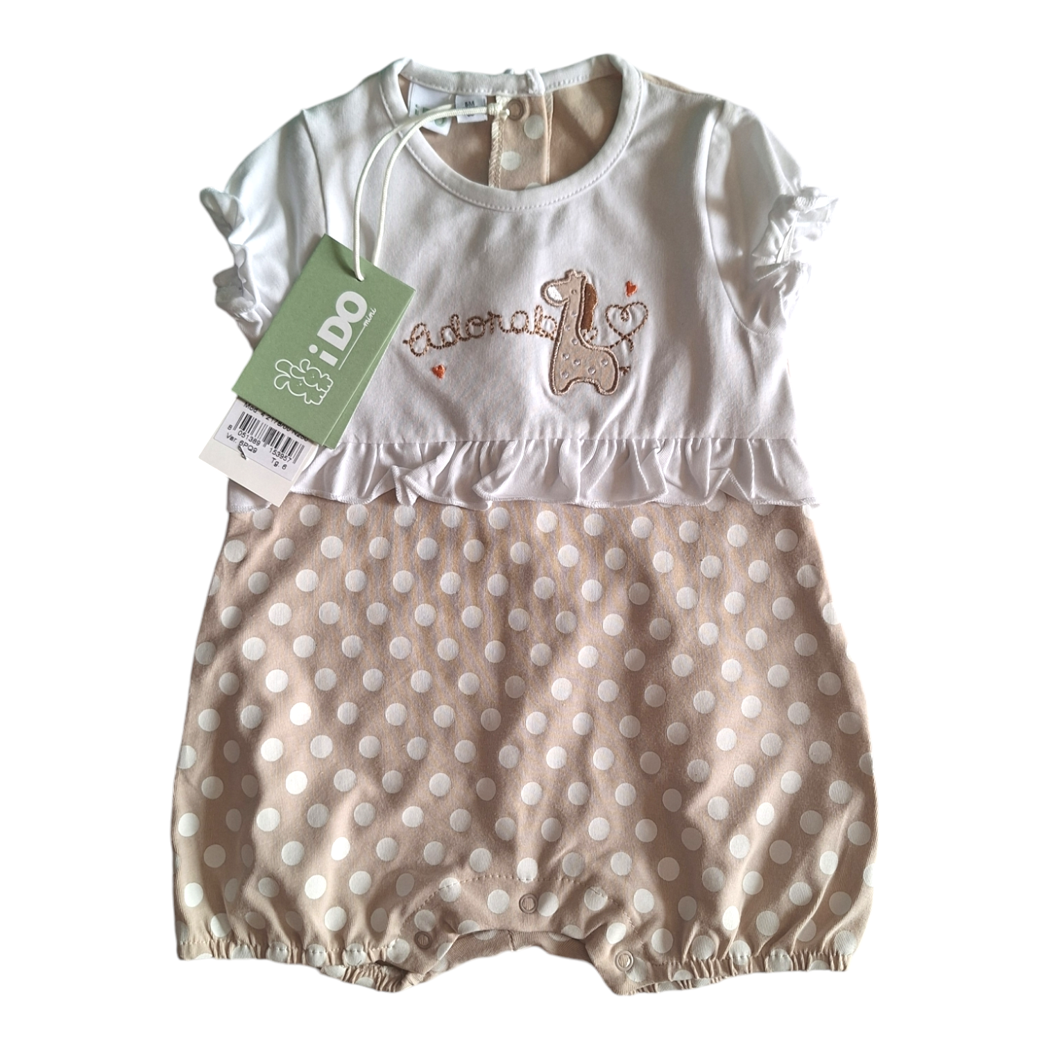 Rompers onesie Schattige giraffe - 68CM