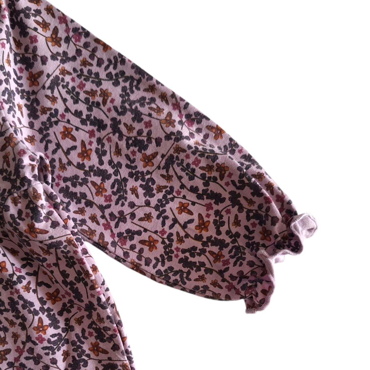 Jurk met bloemen - 68CM