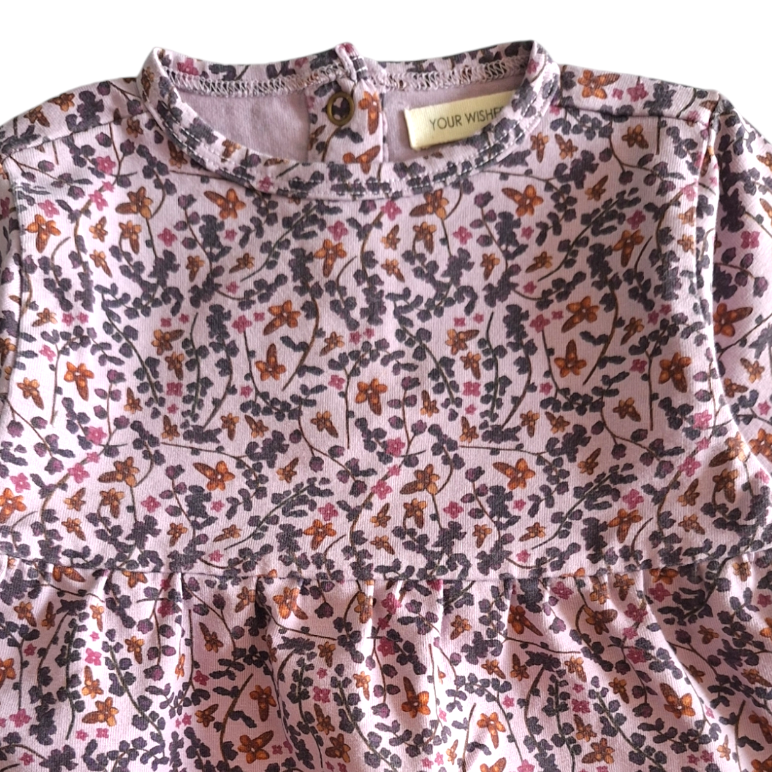 Jurk met bloemen - 68CM