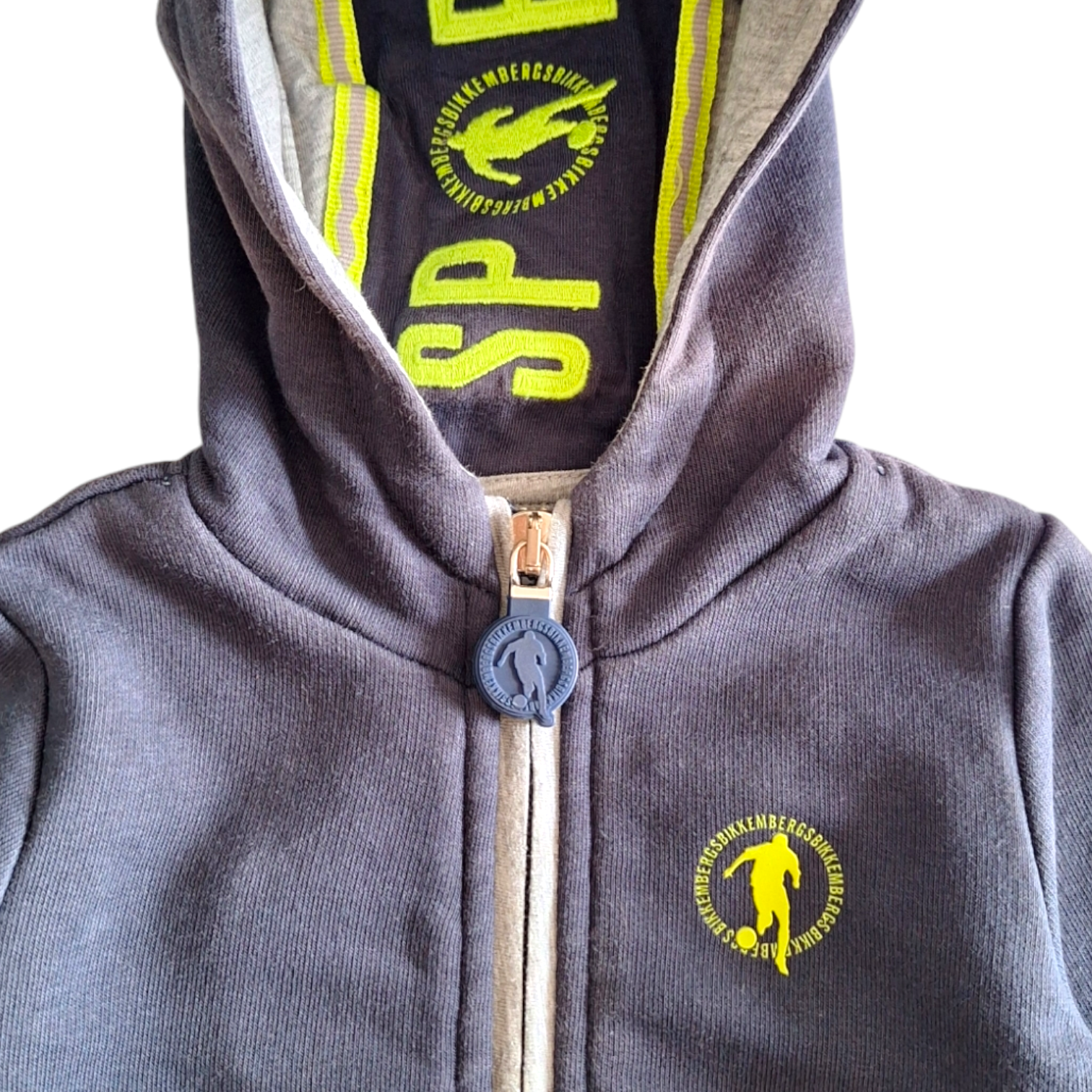 Hoodie kleurdetails - 6M
