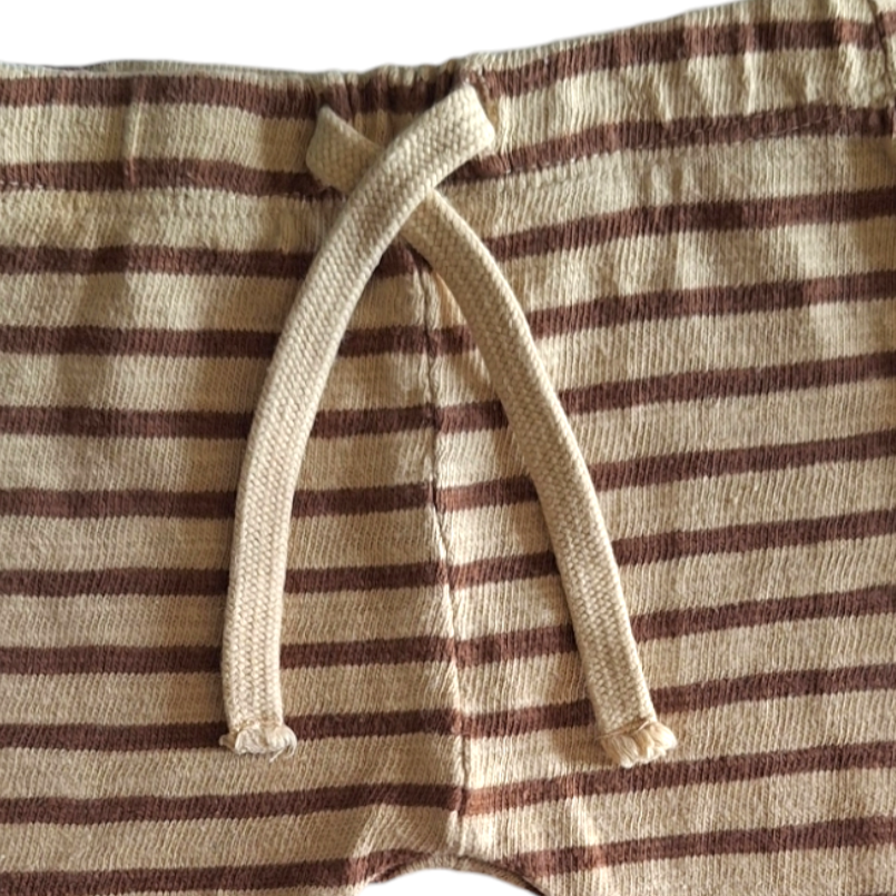 Gestreepte biologische broek - 56CM