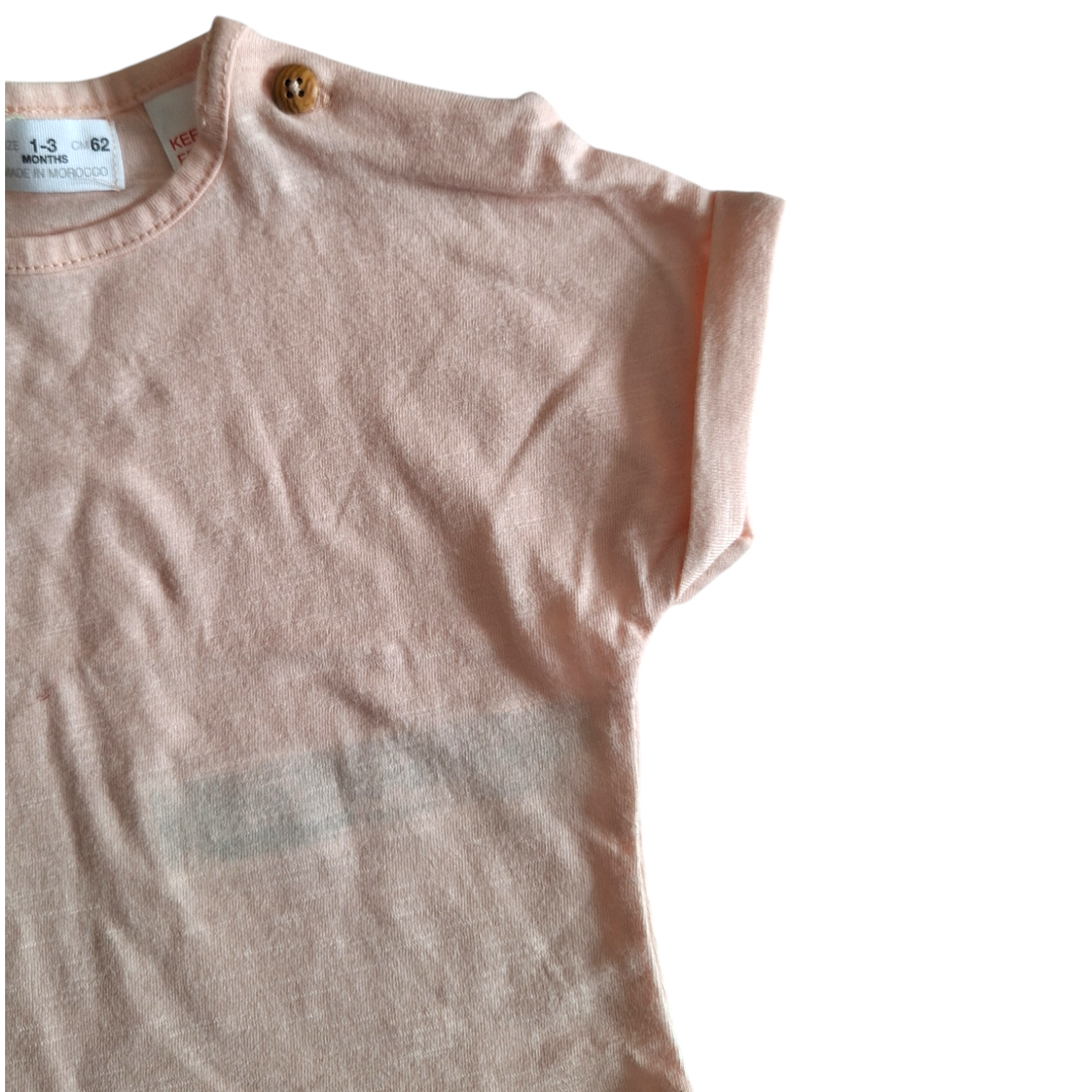Shirt met omslag - 1/3M