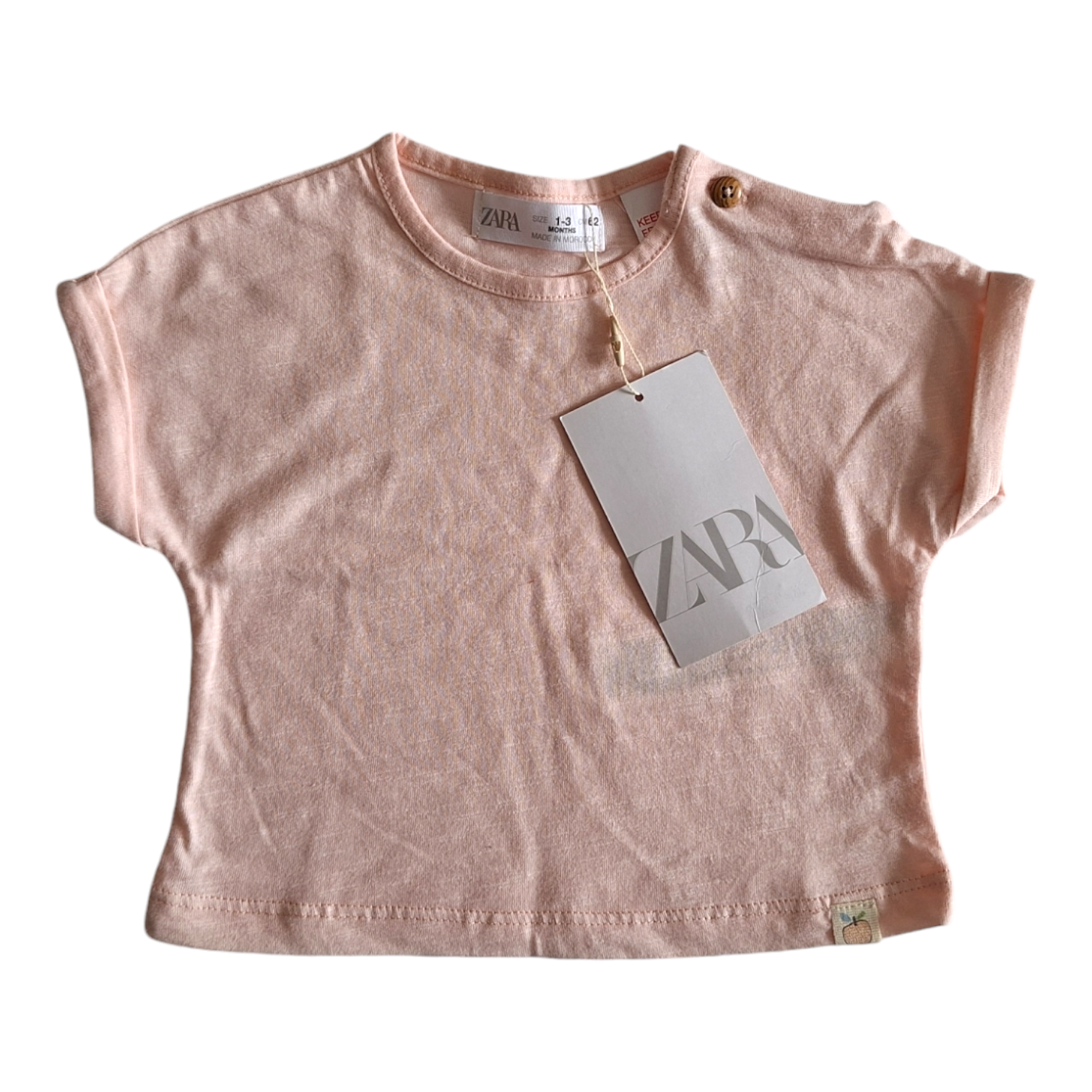 Shirt met omslag - 1/3M