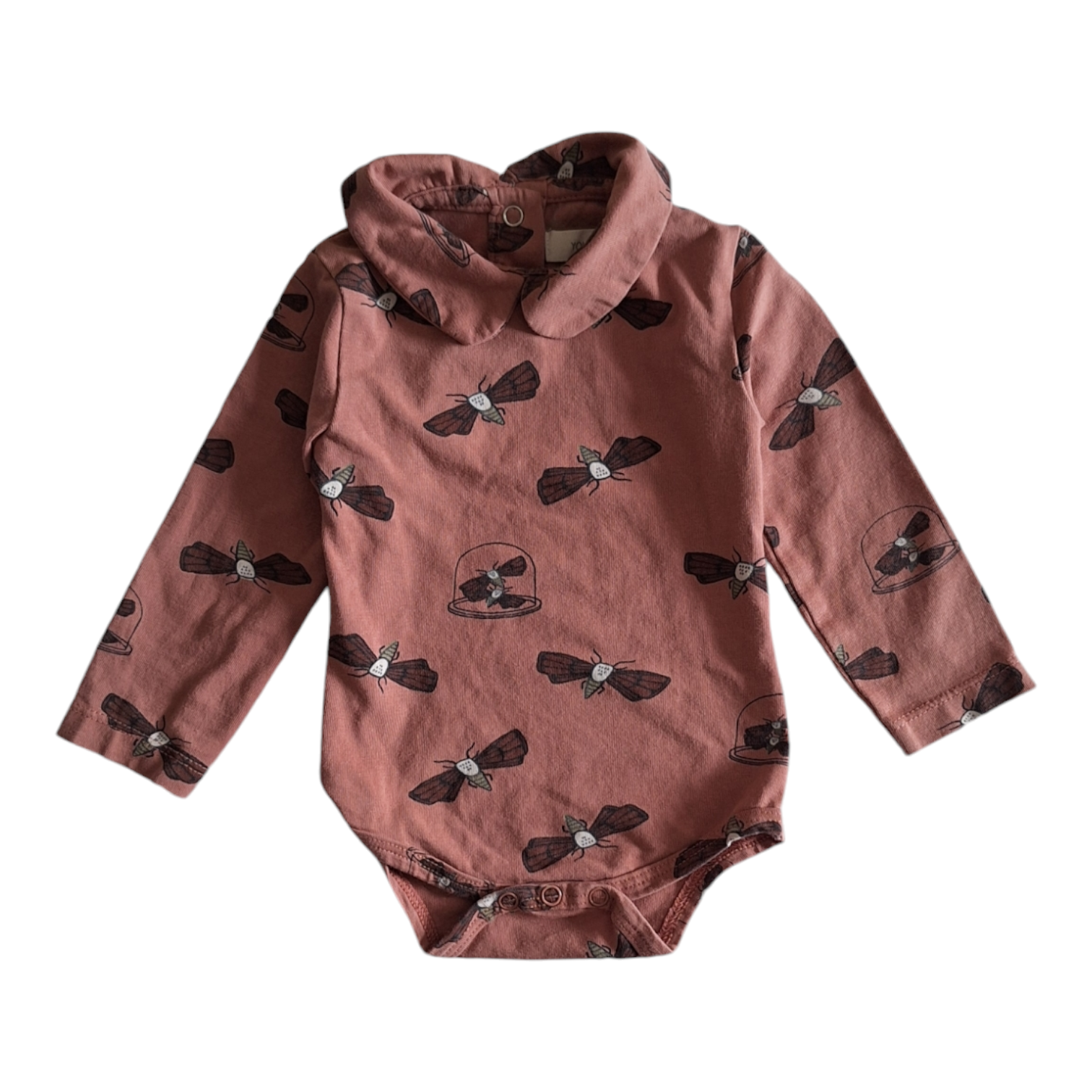 Set lange mouwen romper & legging moth - 50/56CM