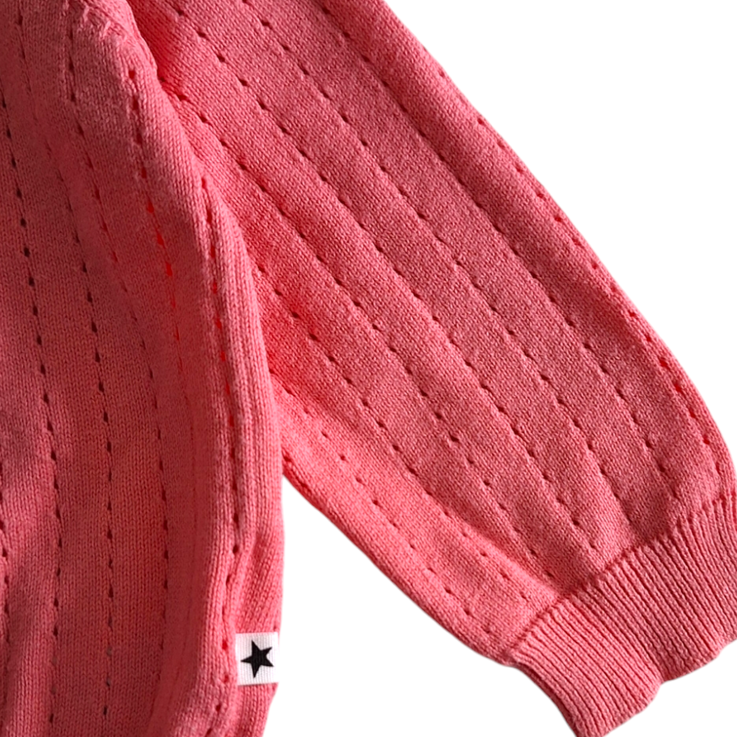 Knitted cardigan with buttons - 74CM