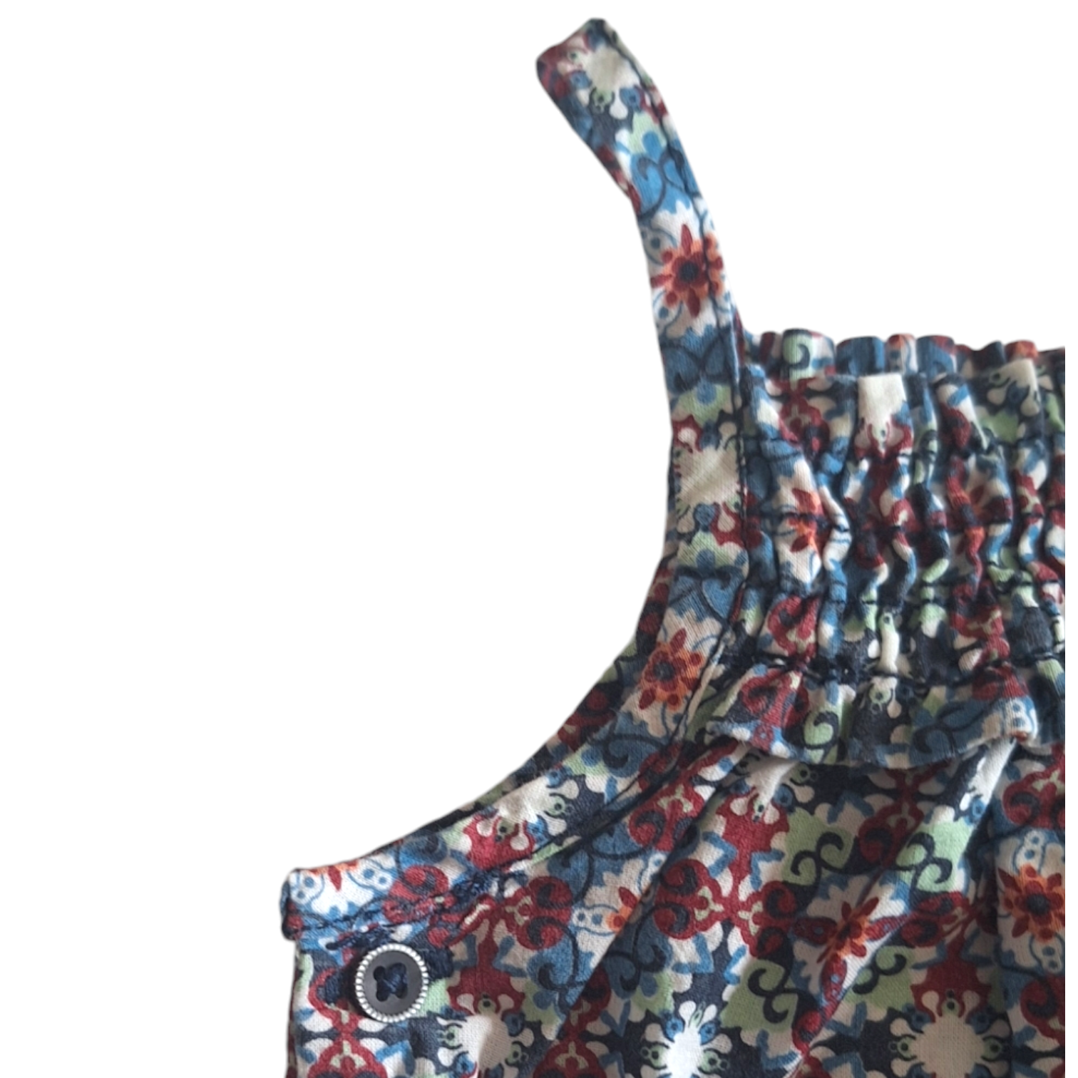 Baby jumpsuit fantasy met ruches - 4M