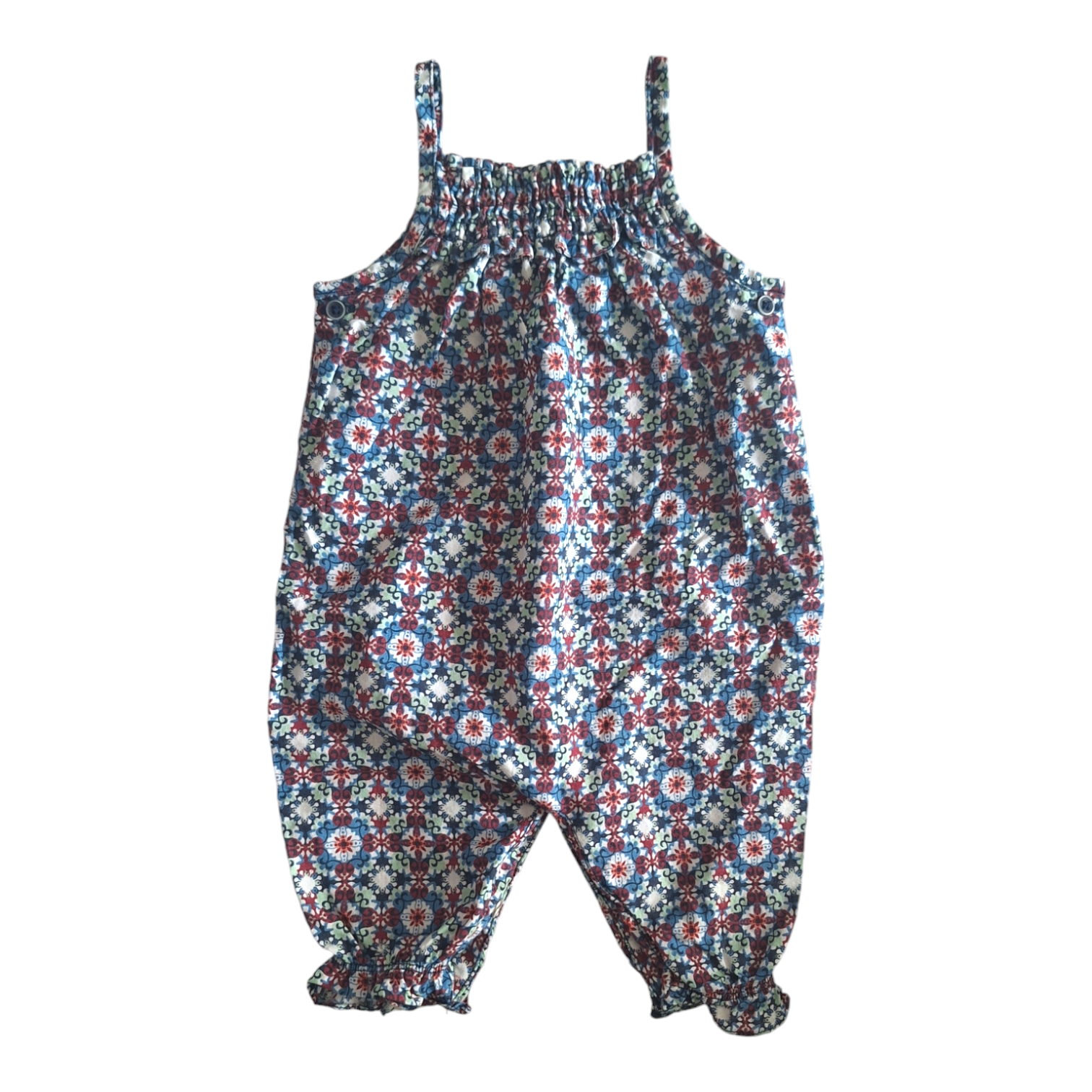 Baby jumpsuit fantasy met ruches - 4M