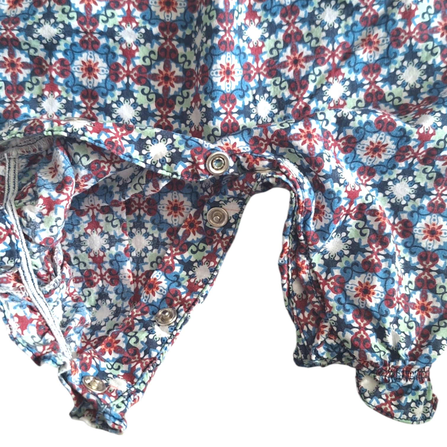 Baby jumpsuit fantasy met ruches - 4M