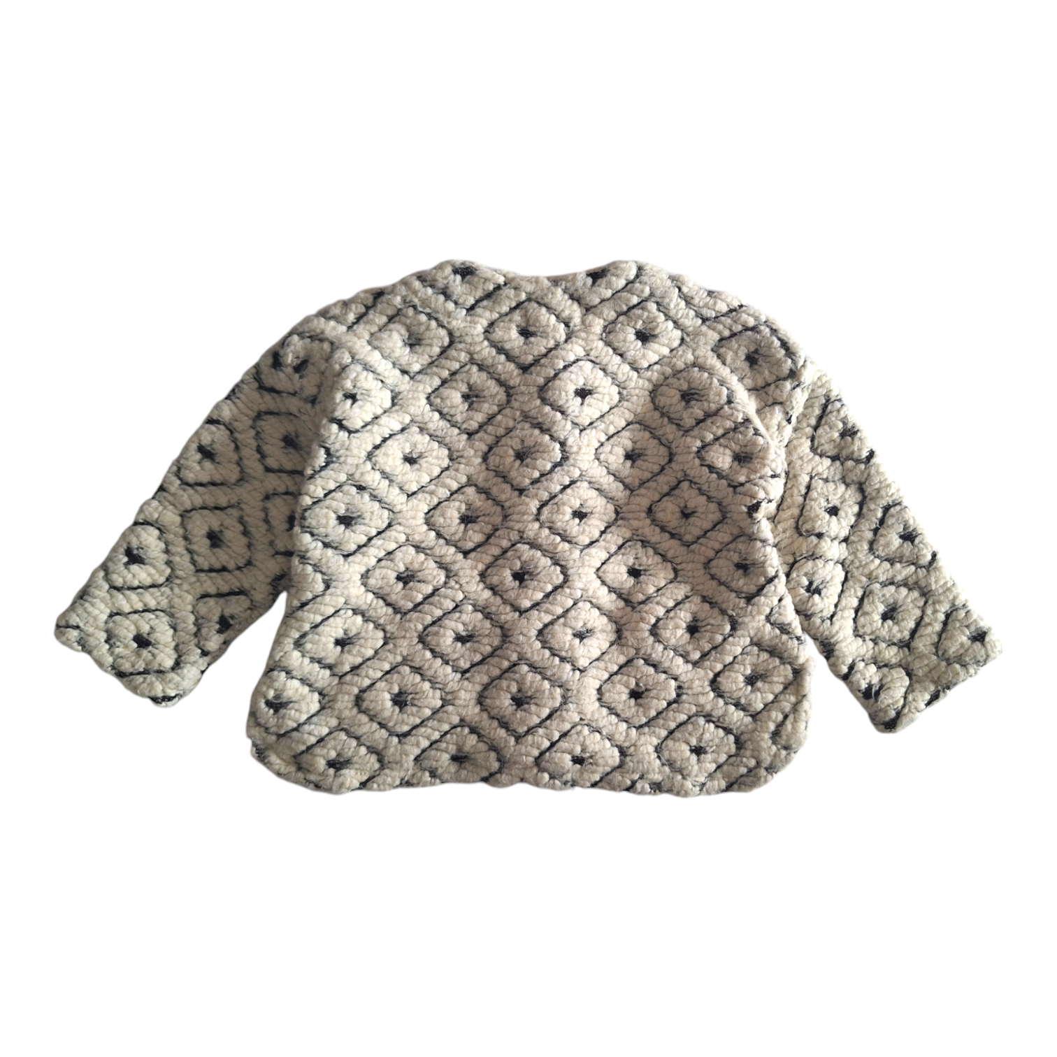 Gebreid wolmix jasje - 24M