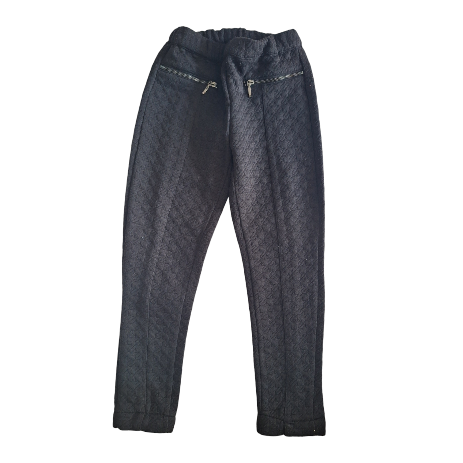 Jacquard leggings ritsen - 5/6Y