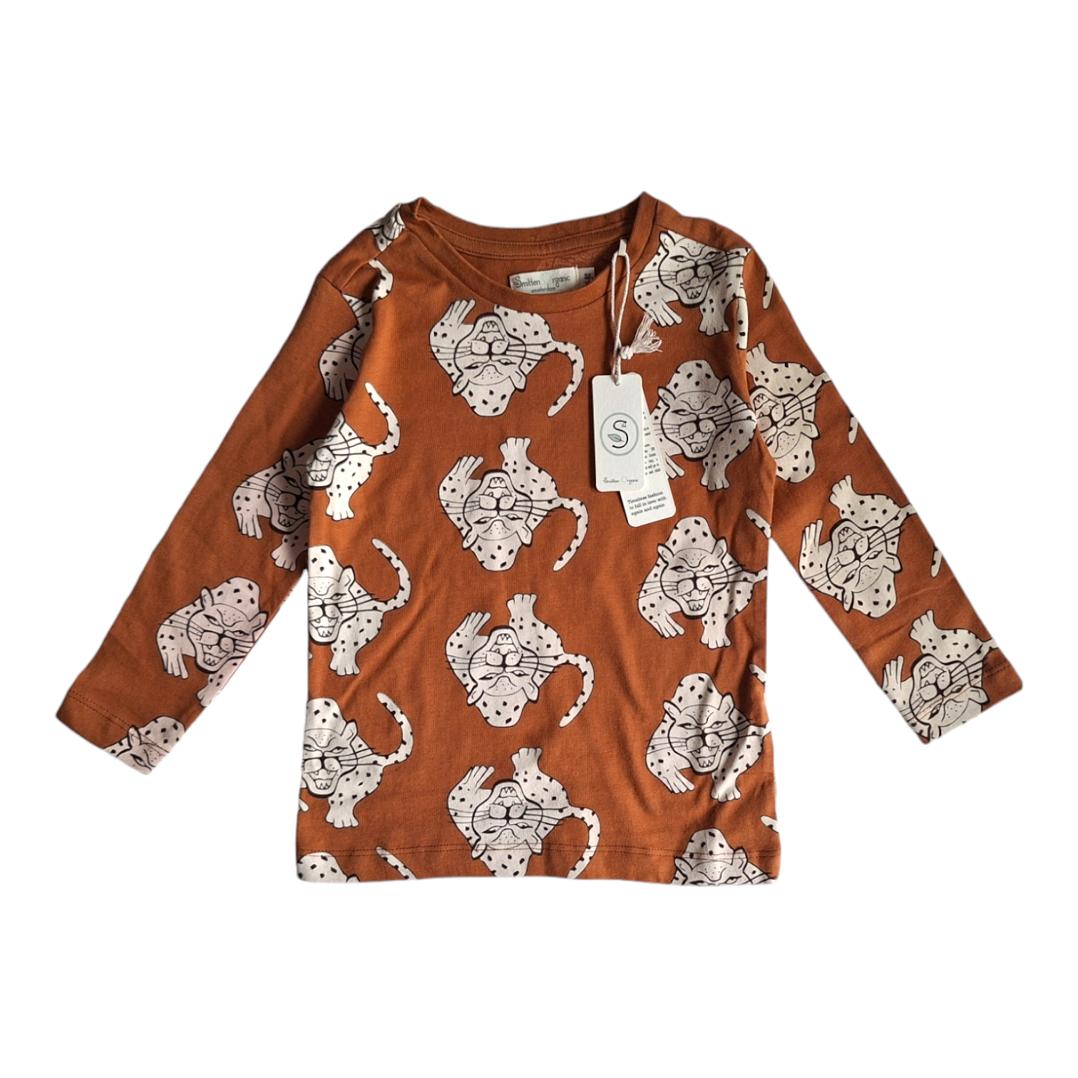 Tijgers shirt met lange mouwen -86/92CM