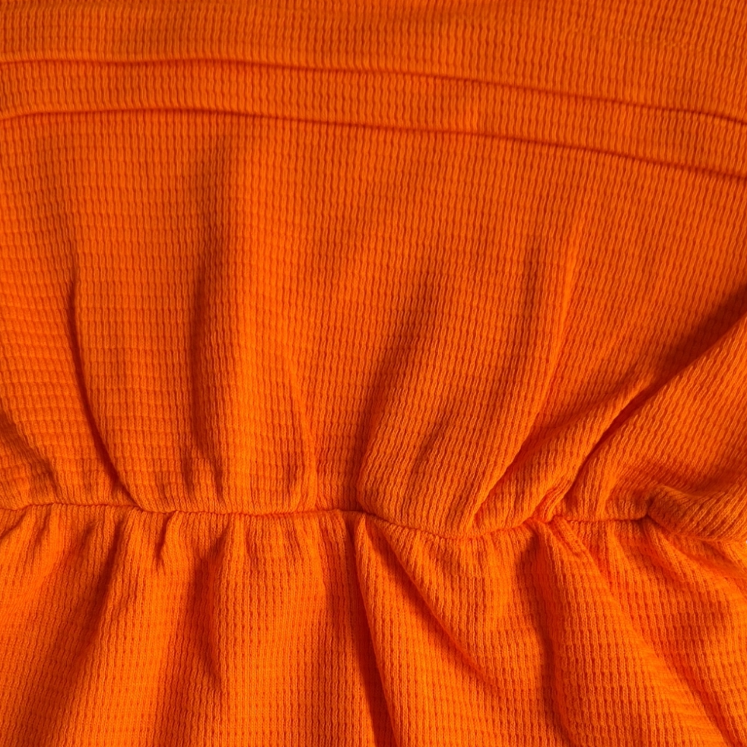 Gebreide jurk met flappen en kleurdetails - 74CM