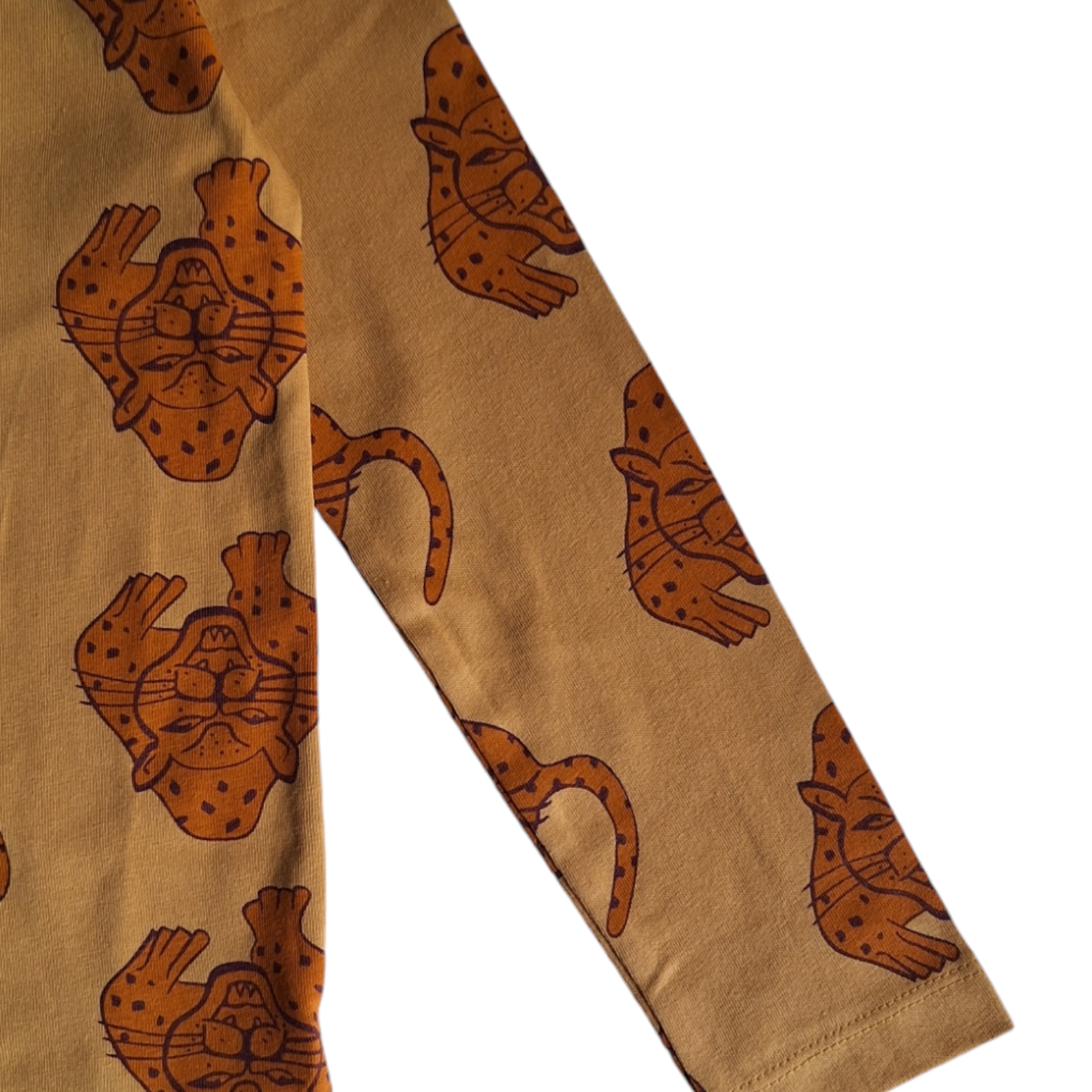 Tijgers shirt met lange mouwen -110/116CM