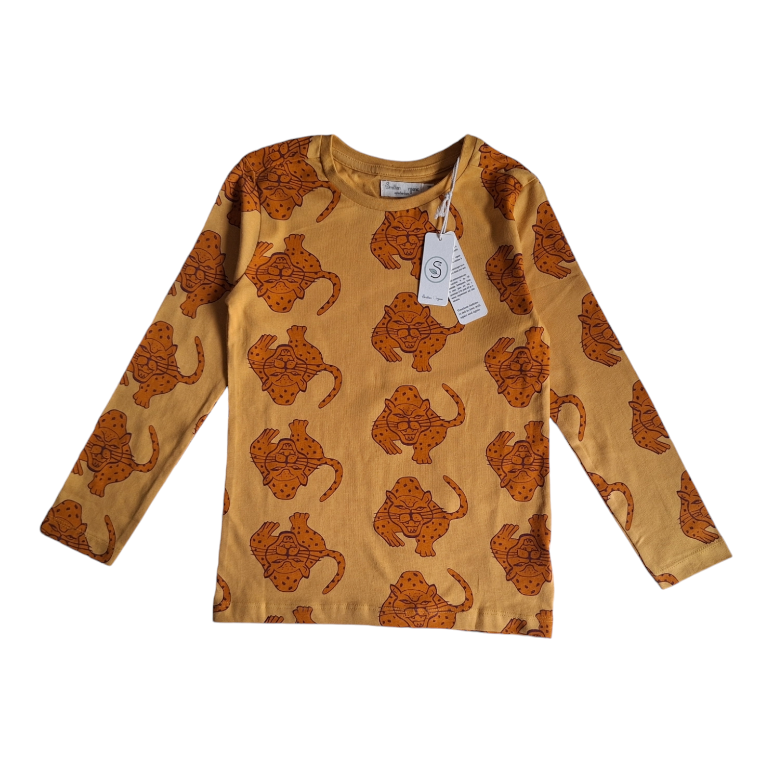 Tijgers shirt met lange mouwen -110/116CM