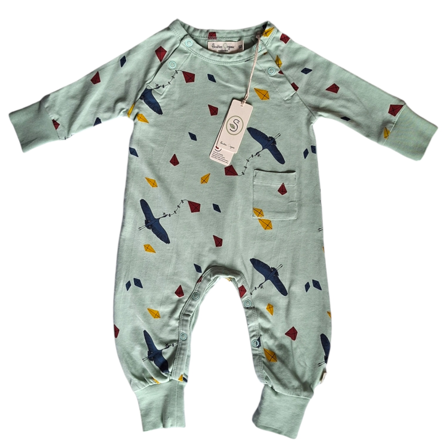 Onesie pyjama met vliegers - 62CM en 80CM
