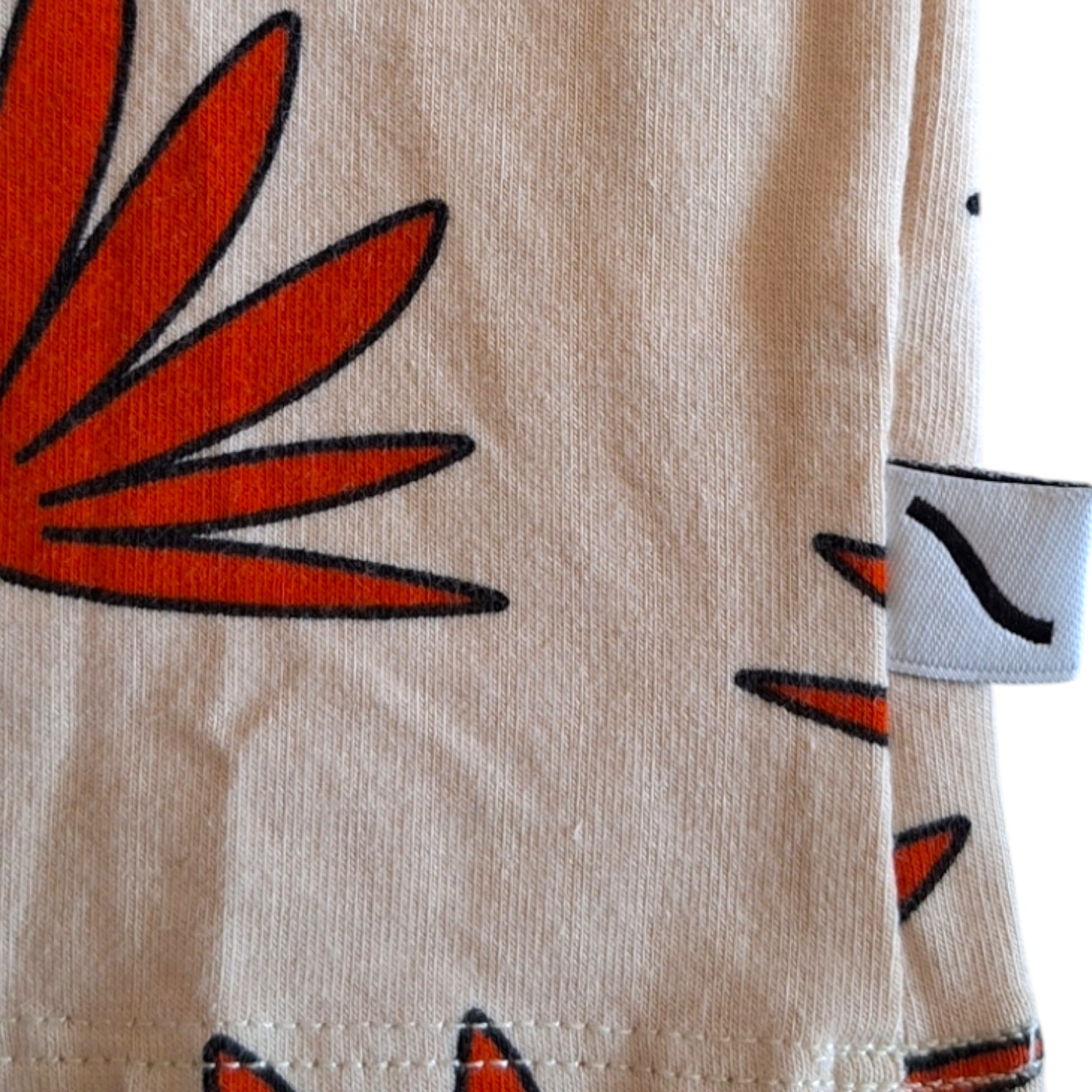 Tanktop met bladeren - 98/104CM