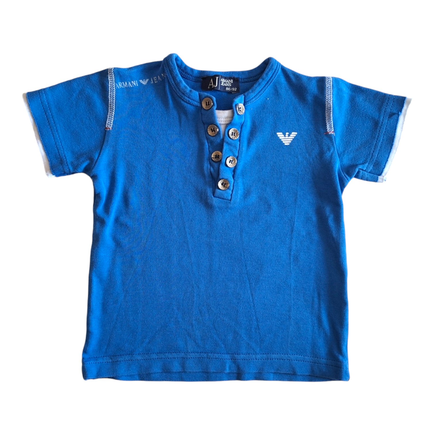 T-shirt met onderhemd-effect - 86/92CM