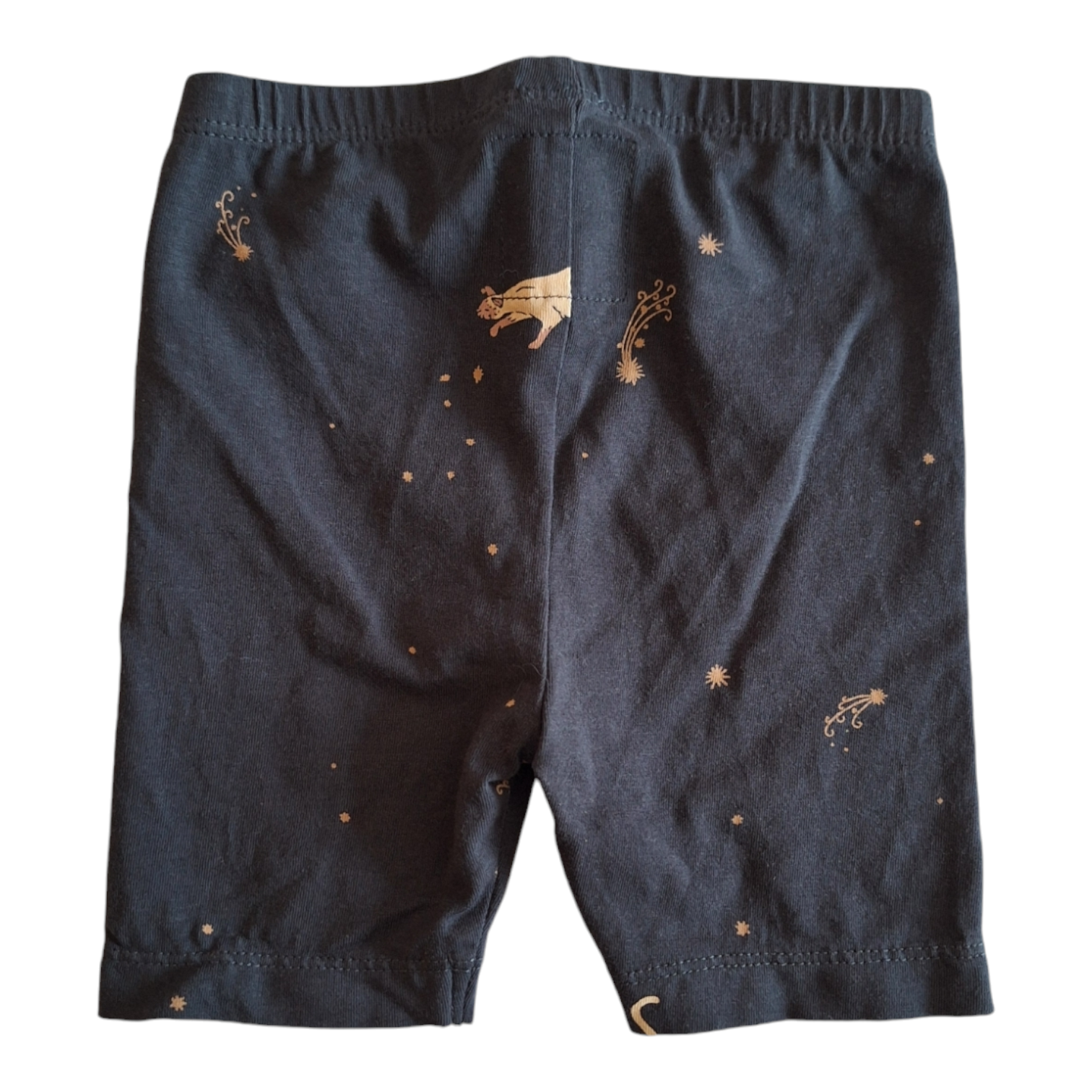 Shorts met sterren en kat - 6/9M