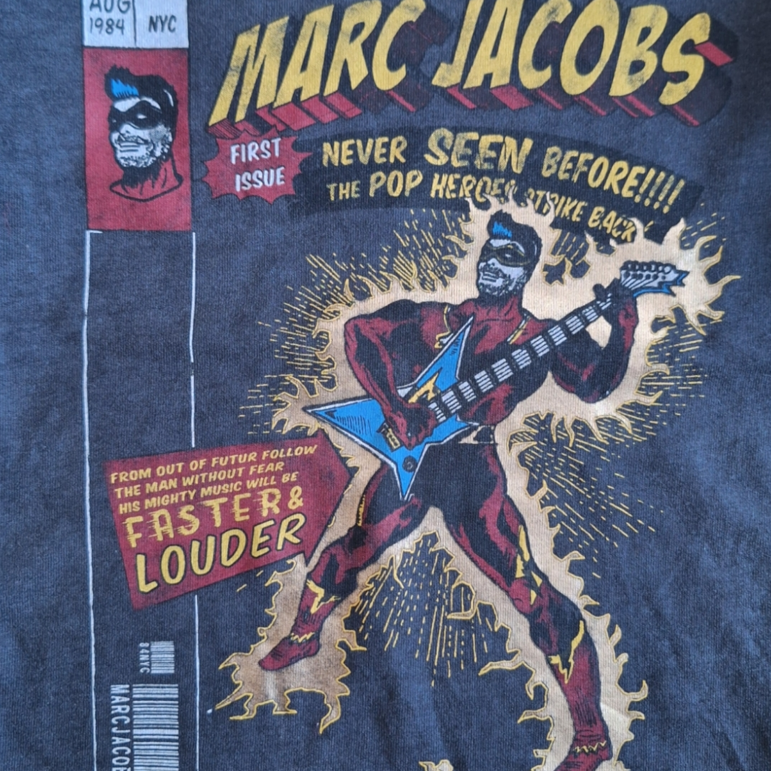 Pop Heroes shirt met lange mouwen - 4Y
