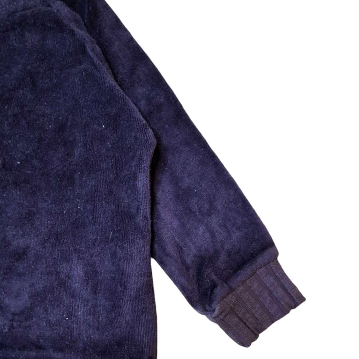 Velour sweater raglan - 12M