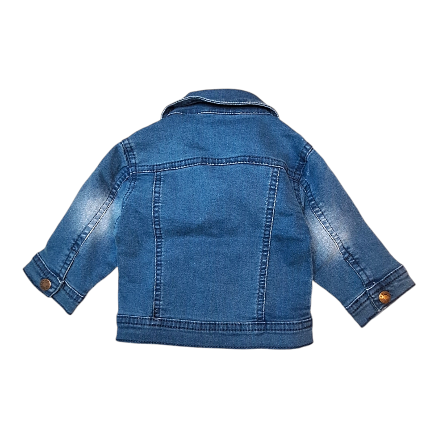 Denim jacket clip buttons - 62CM