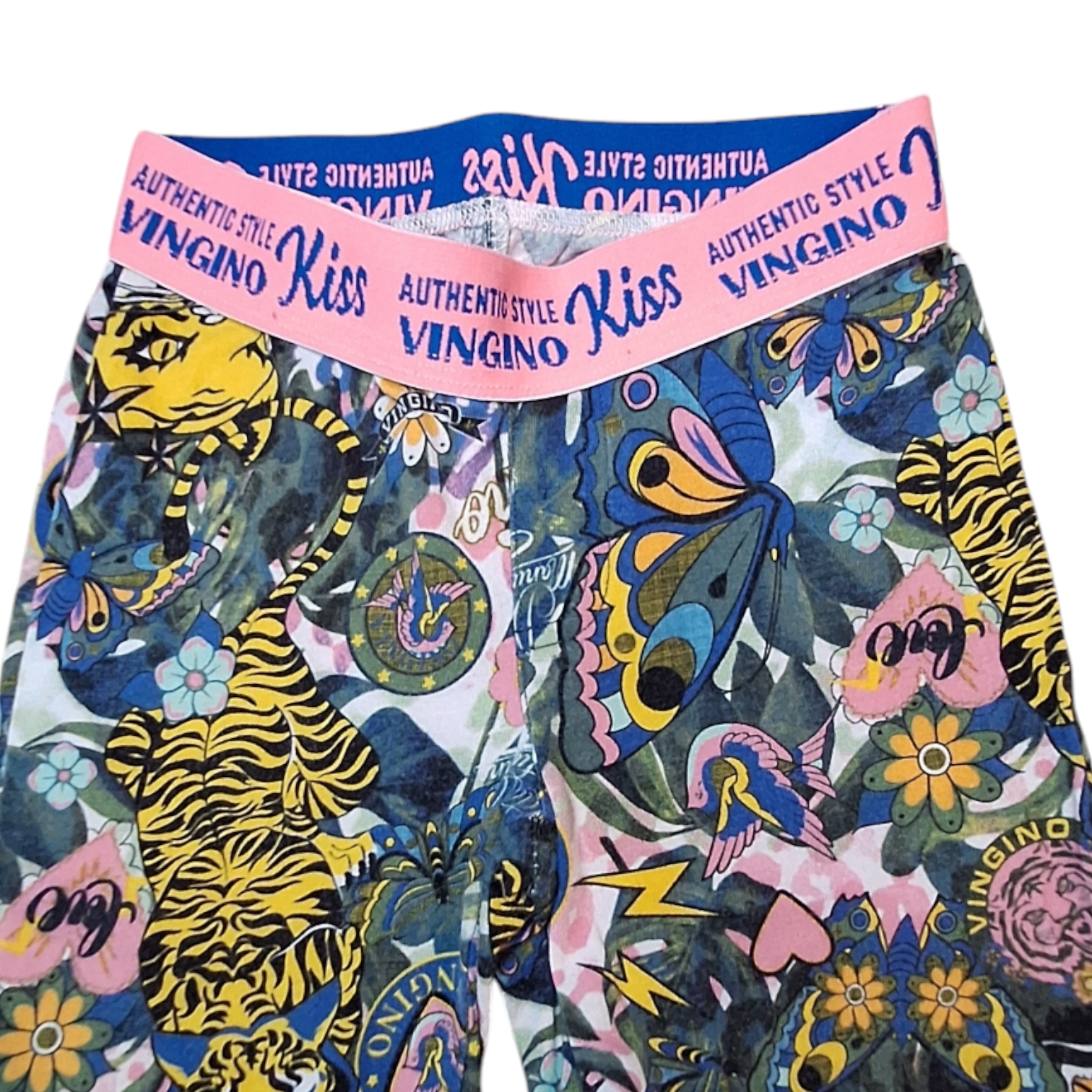 Jungle leggings elastische band - 4Y