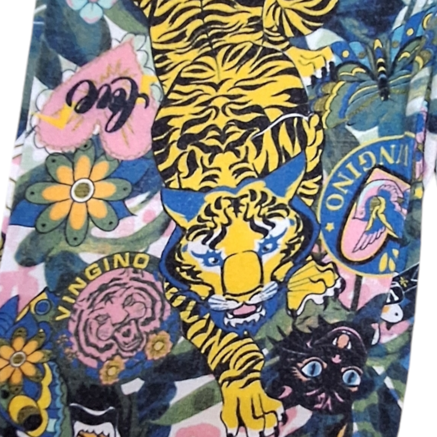 Jungle leggings elastische band - 4Y